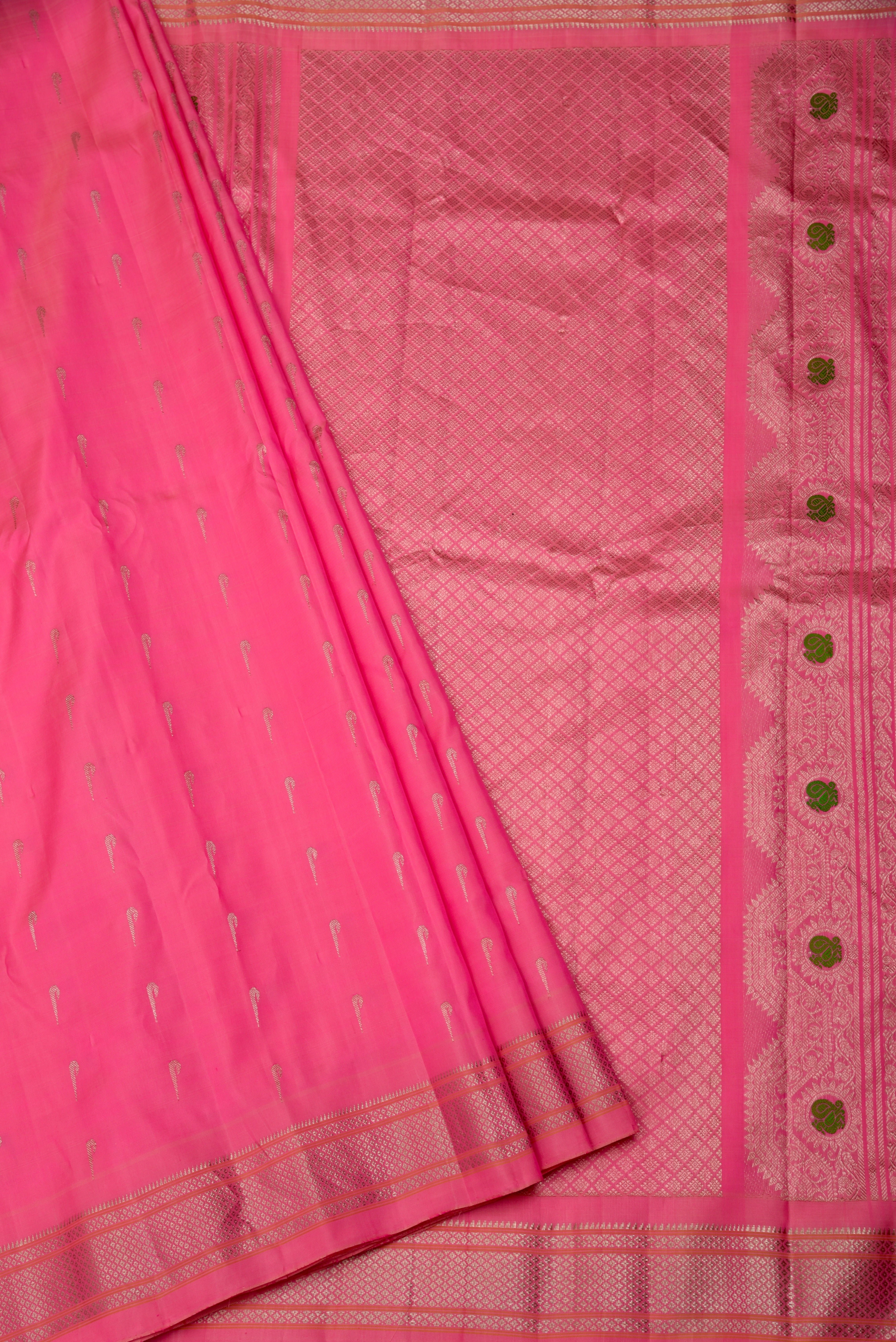 Gadwal Pure Silk Handloom Saree