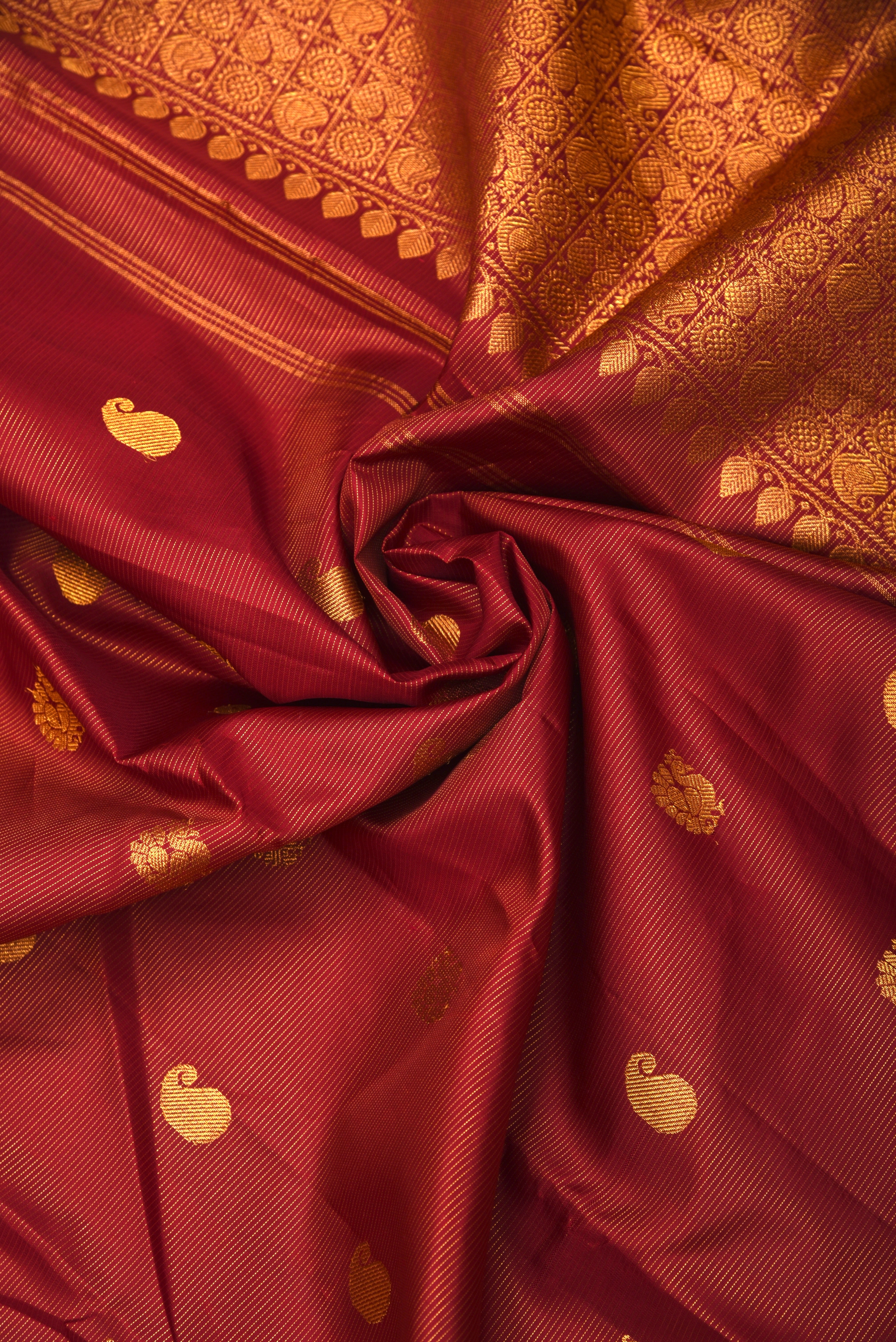 Kanjeevaram Handloom Pure Silk Saree