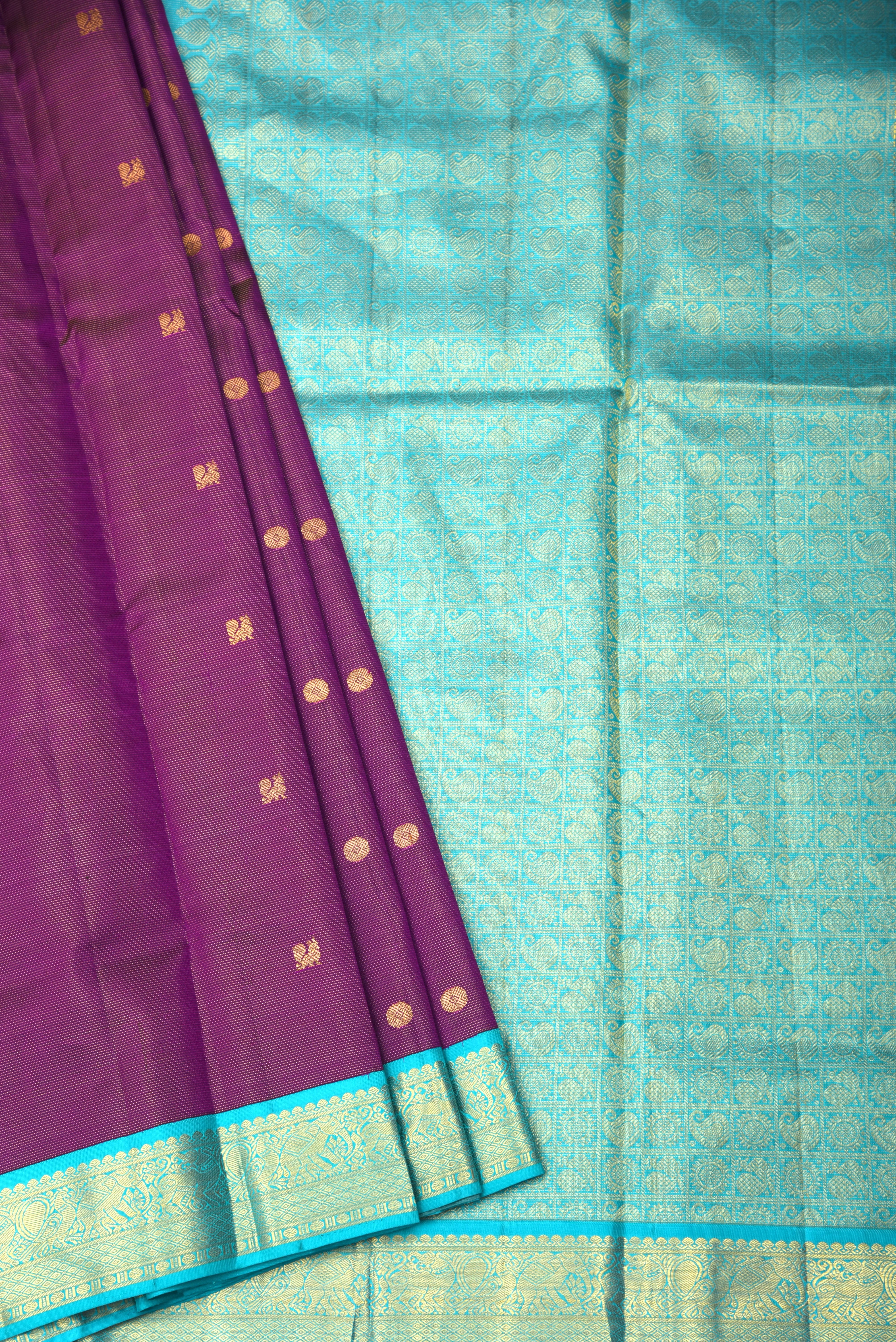 Kanjeevaram Handloom Pure Silk Saree