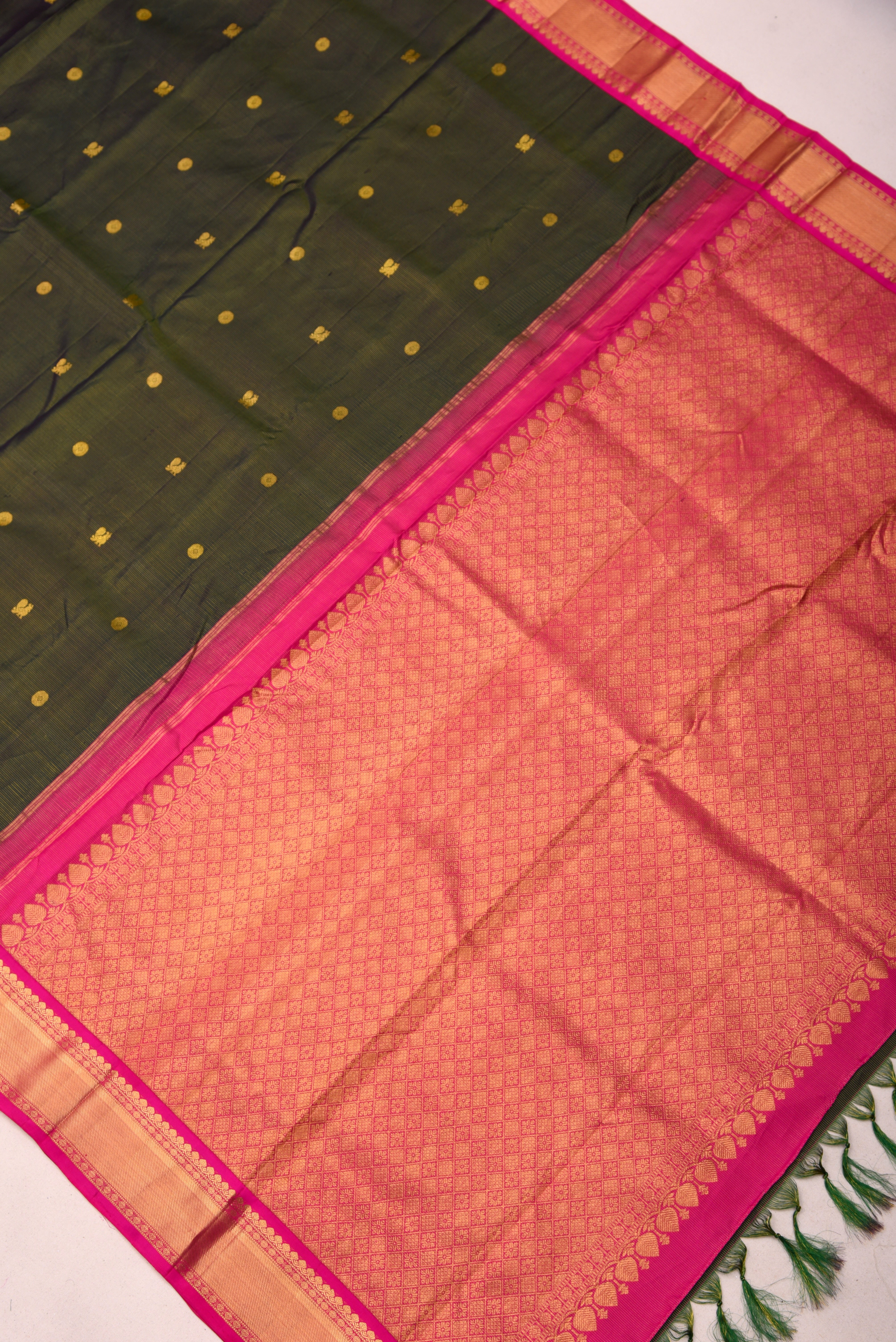 Kanjeevaram Handloom Pure Silk Saree