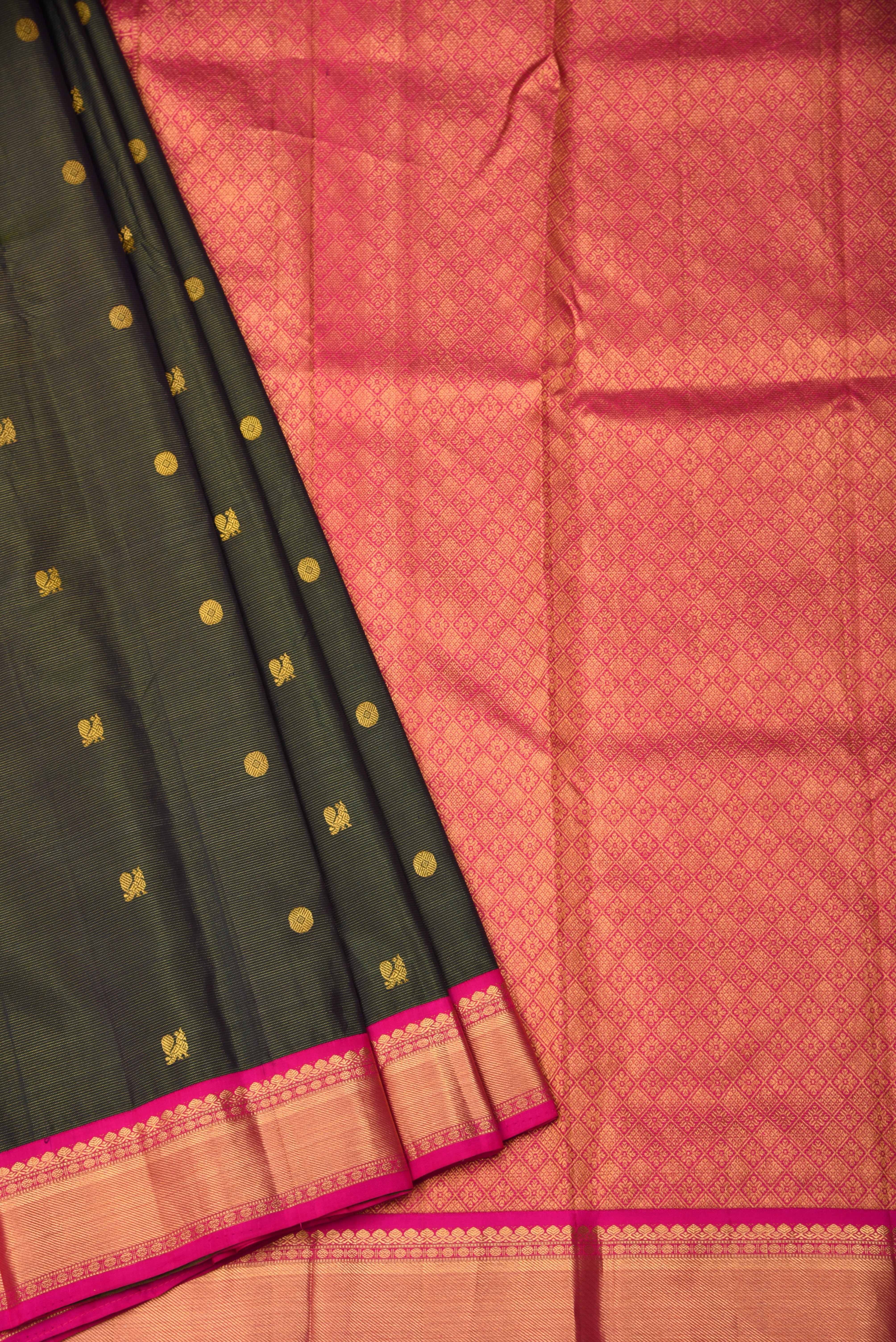 Kanjeevaram Handloom Pure Silk Saree