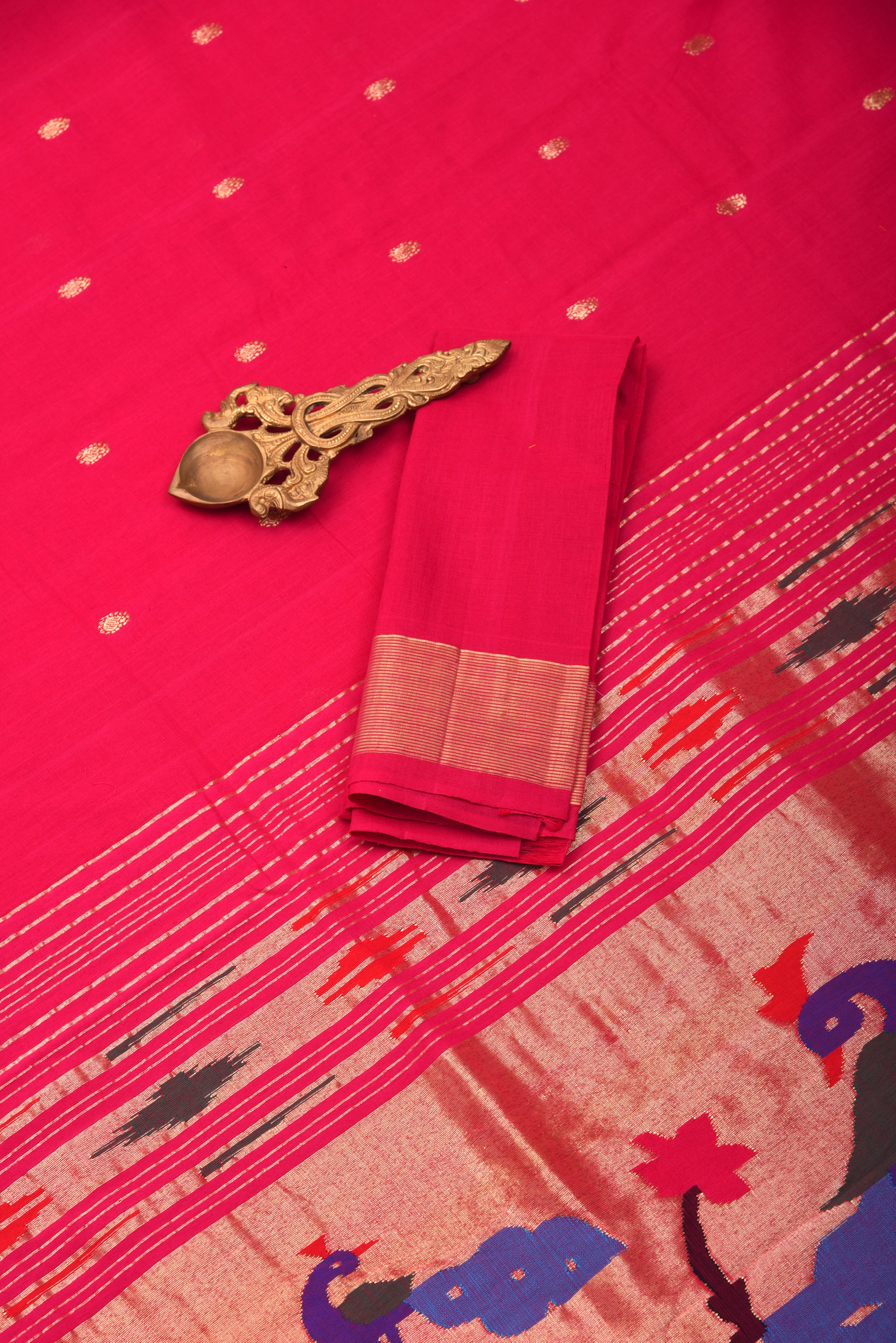 Paithani Cotton handloom saree