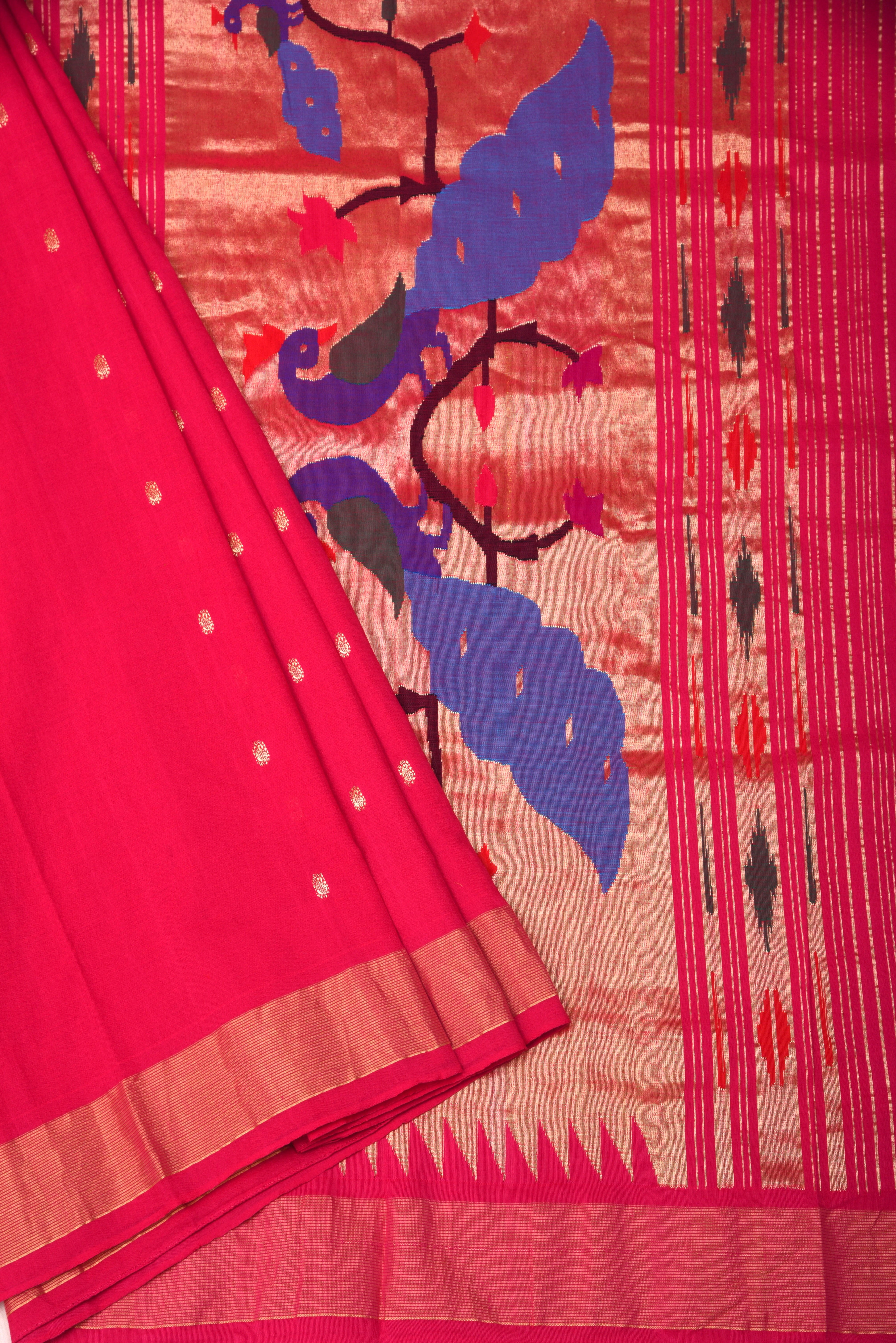 Paithani Cotton handloom saree