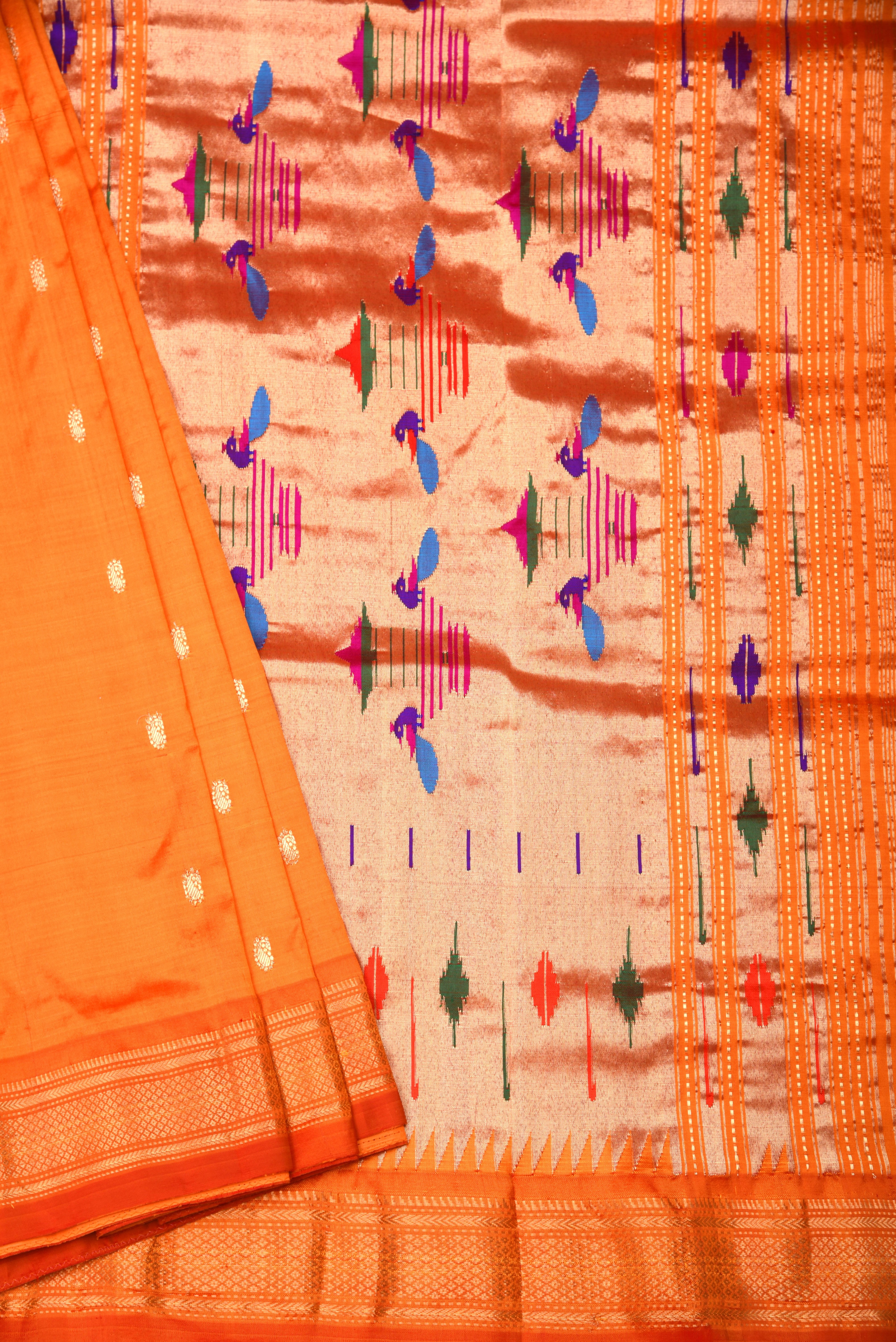 Paithani Pure silk handloom saree