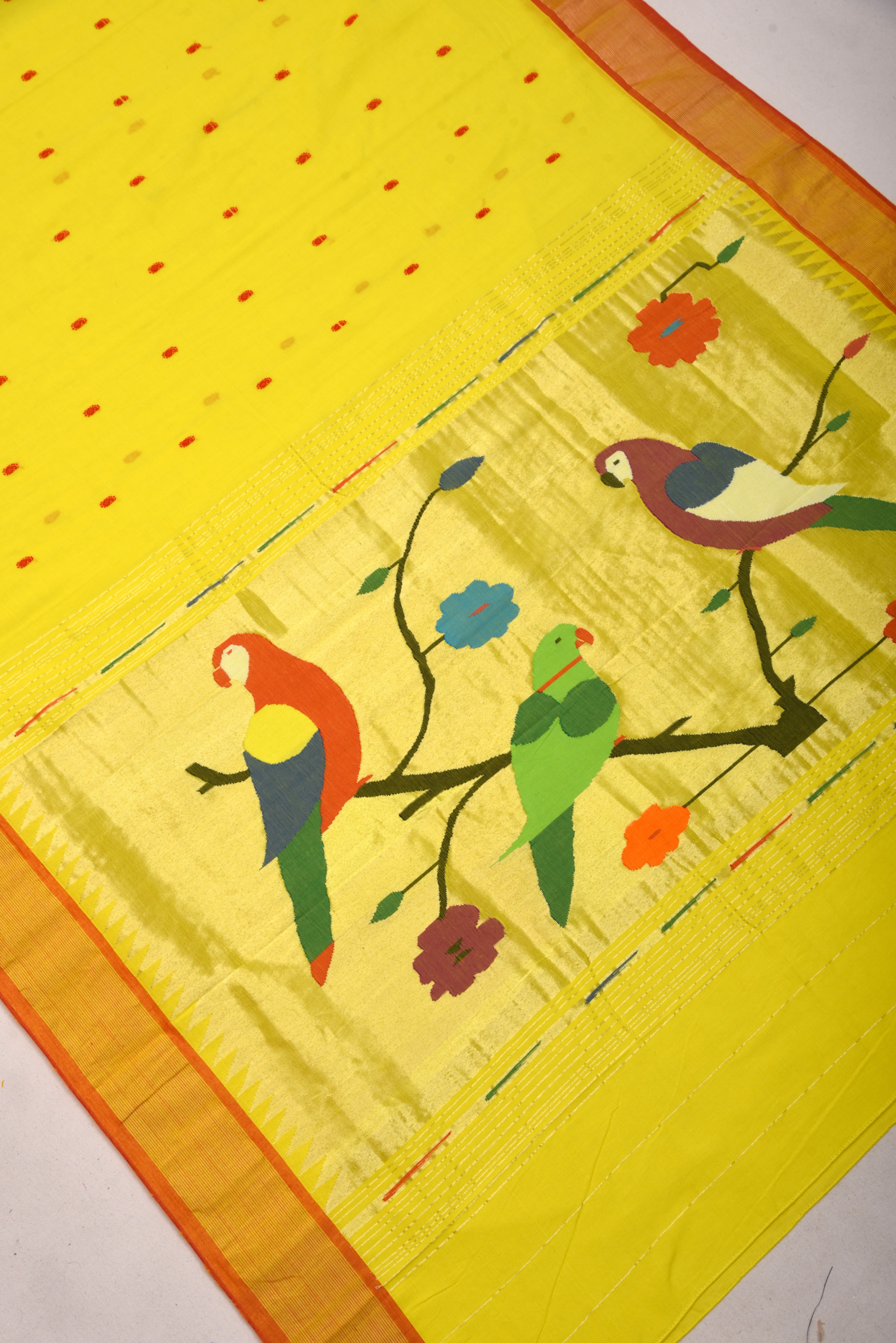 Paithani Cotton handloom saree