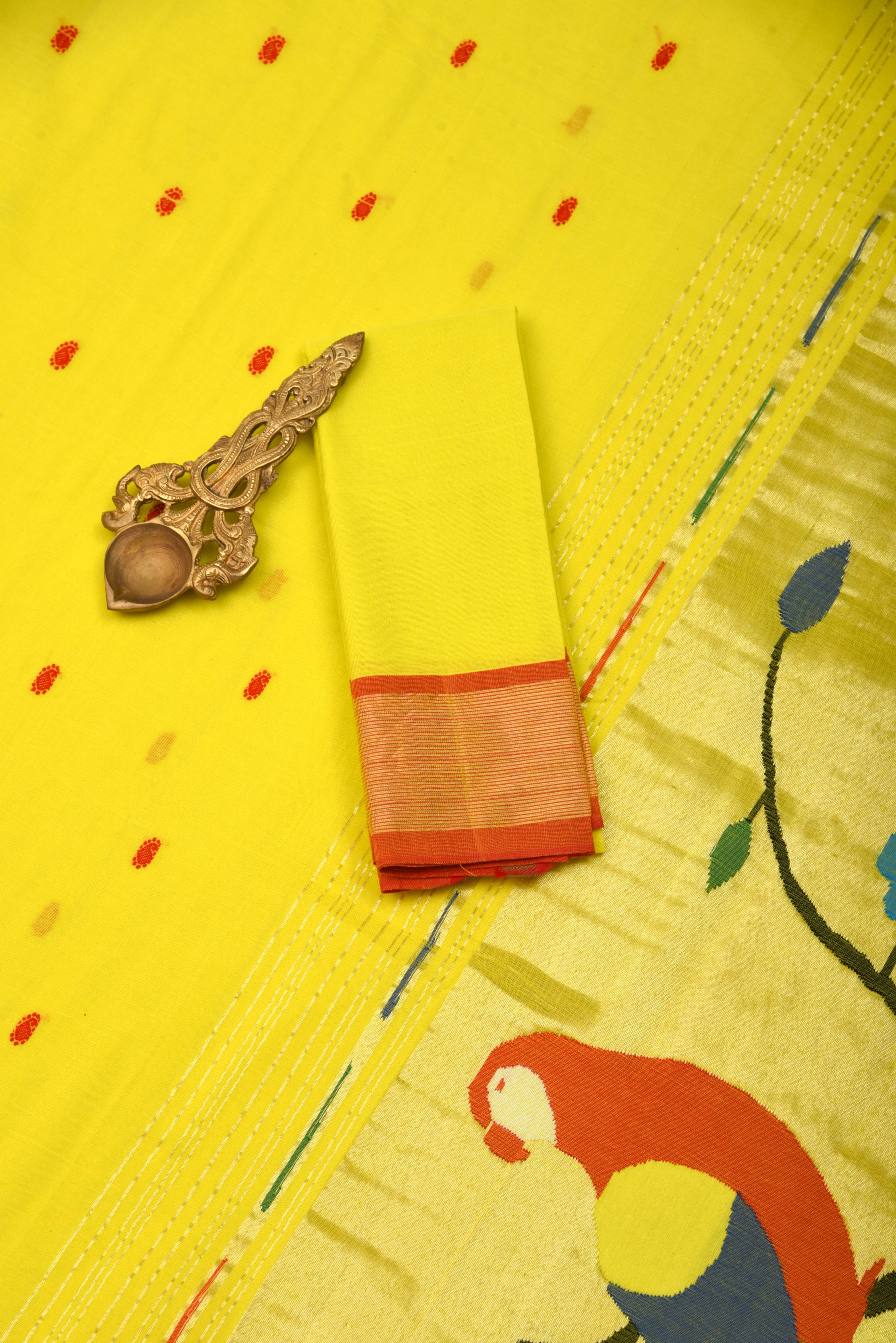 Paithani Cotton handloom saree