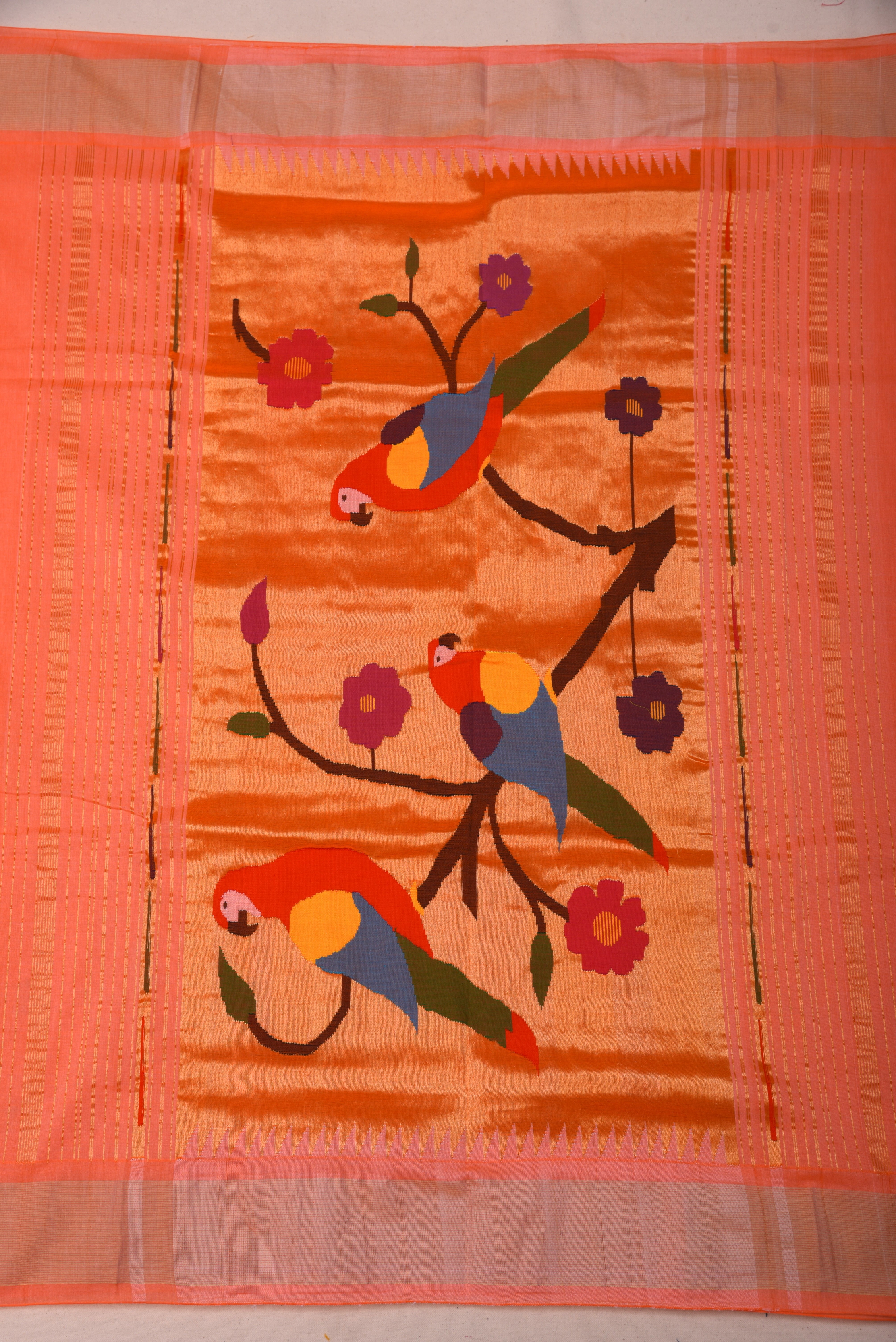Paithani Cotton handloom saree