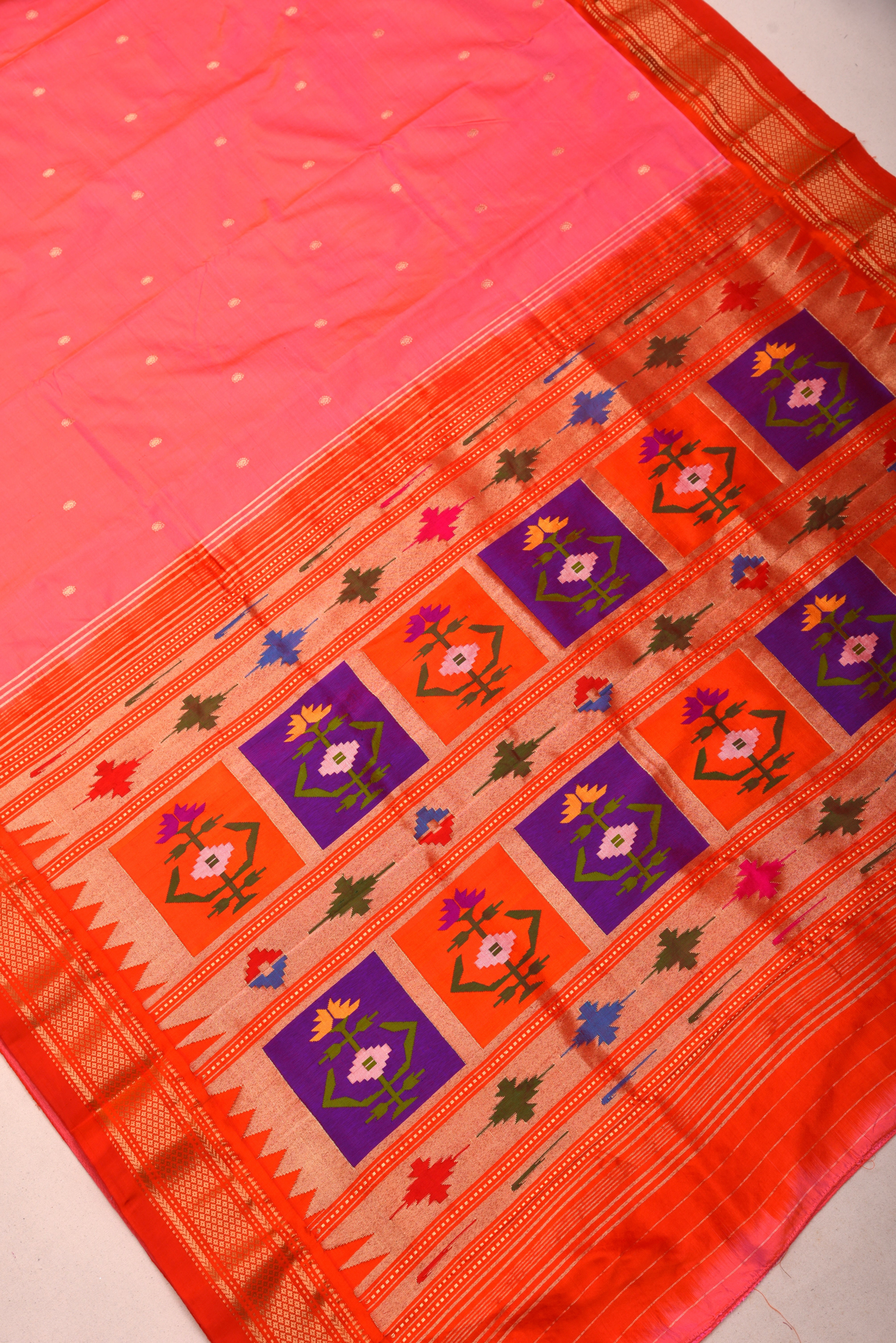 Paithani Pure silk handloom saree