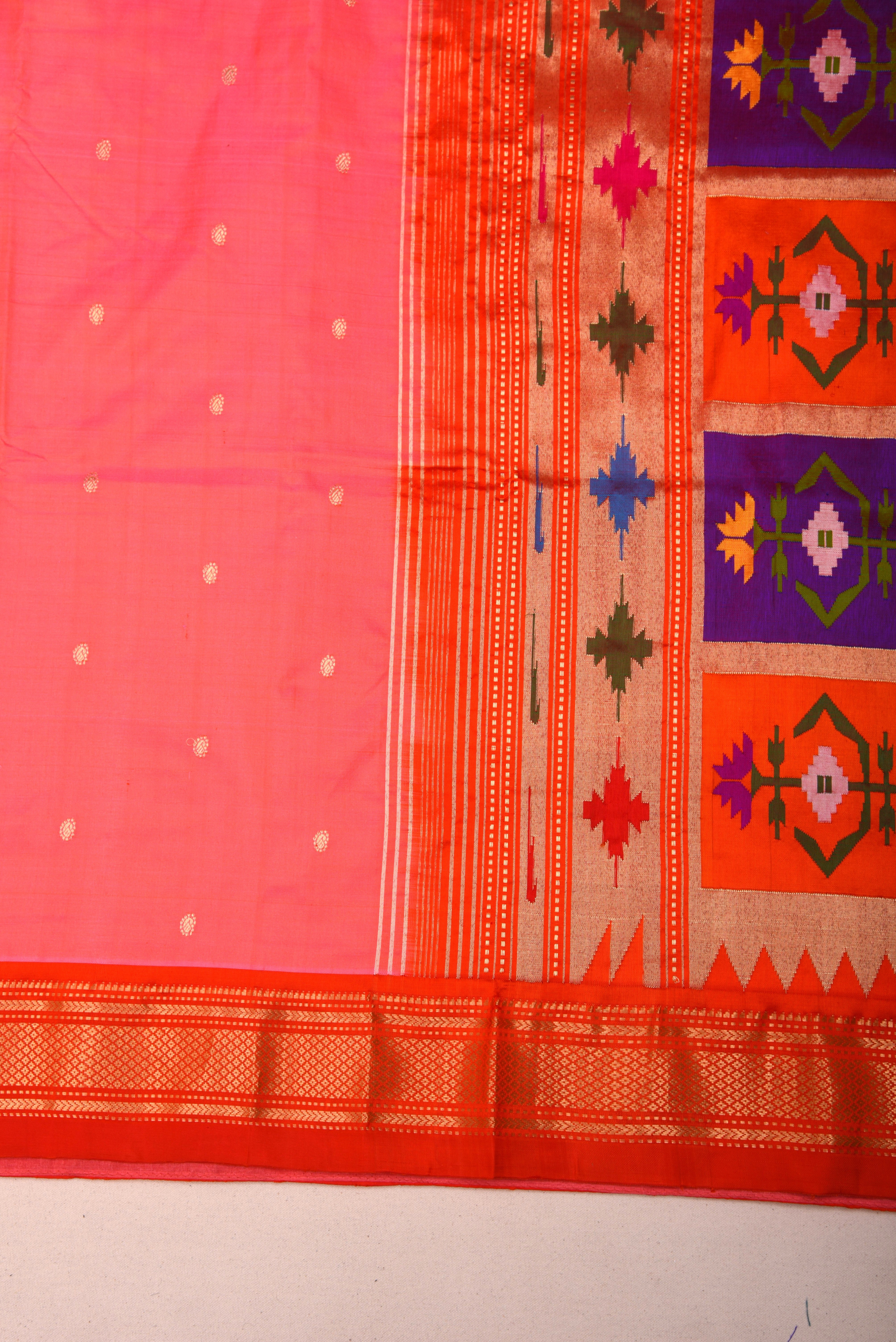 Paithani Pure silk handloom saree