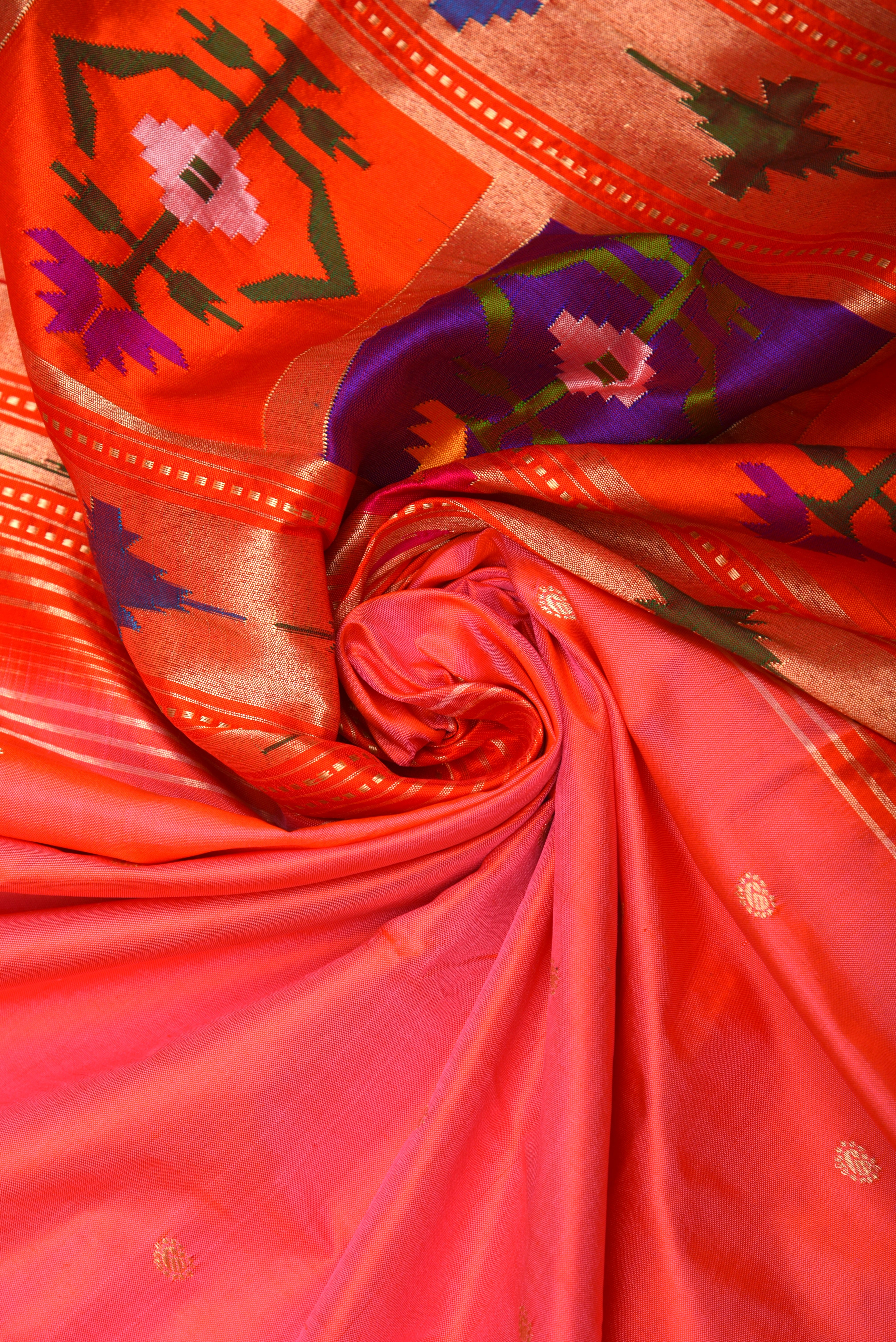 Paithani Pure silk handloom saree