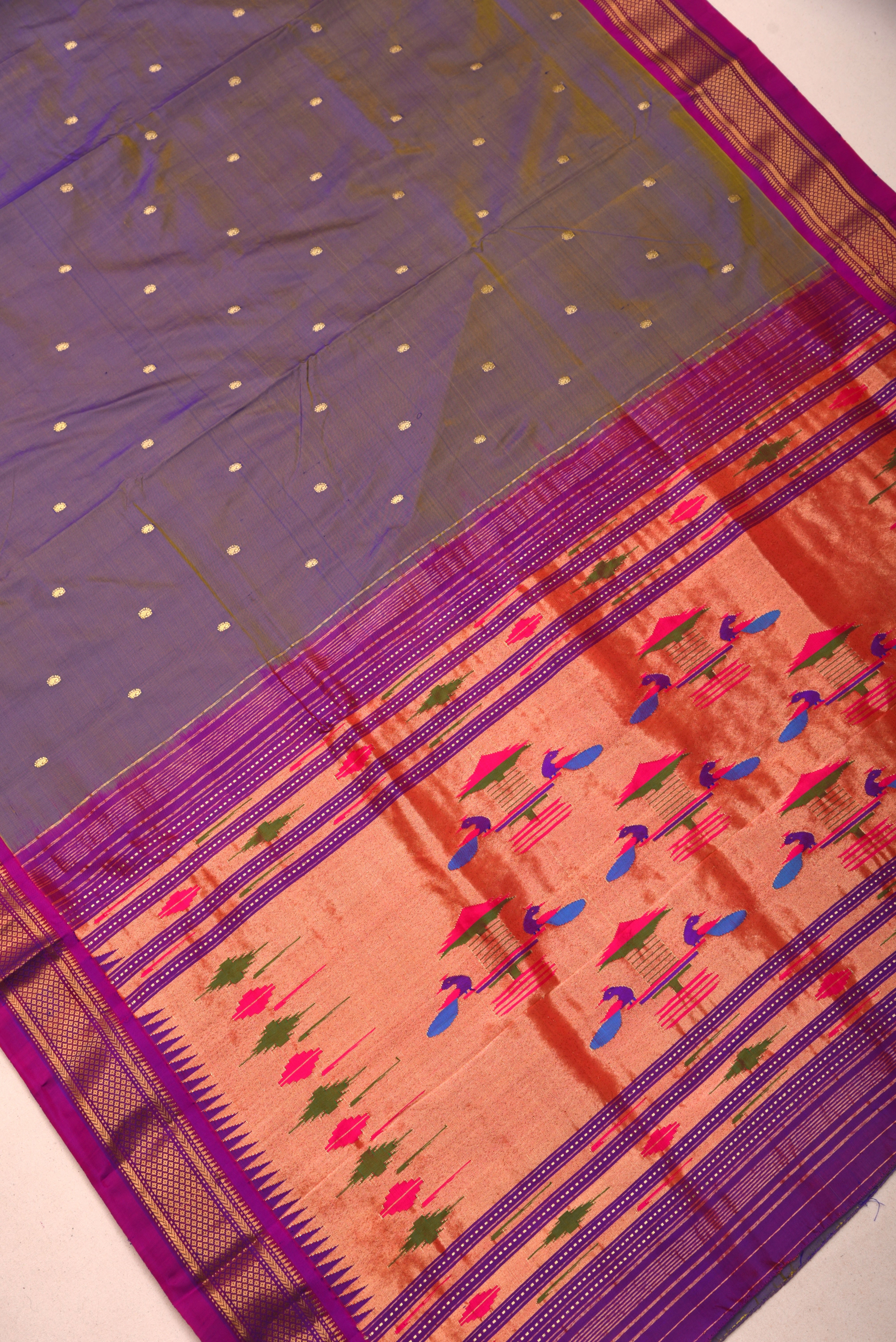 Paithani Pure silk handloom saree