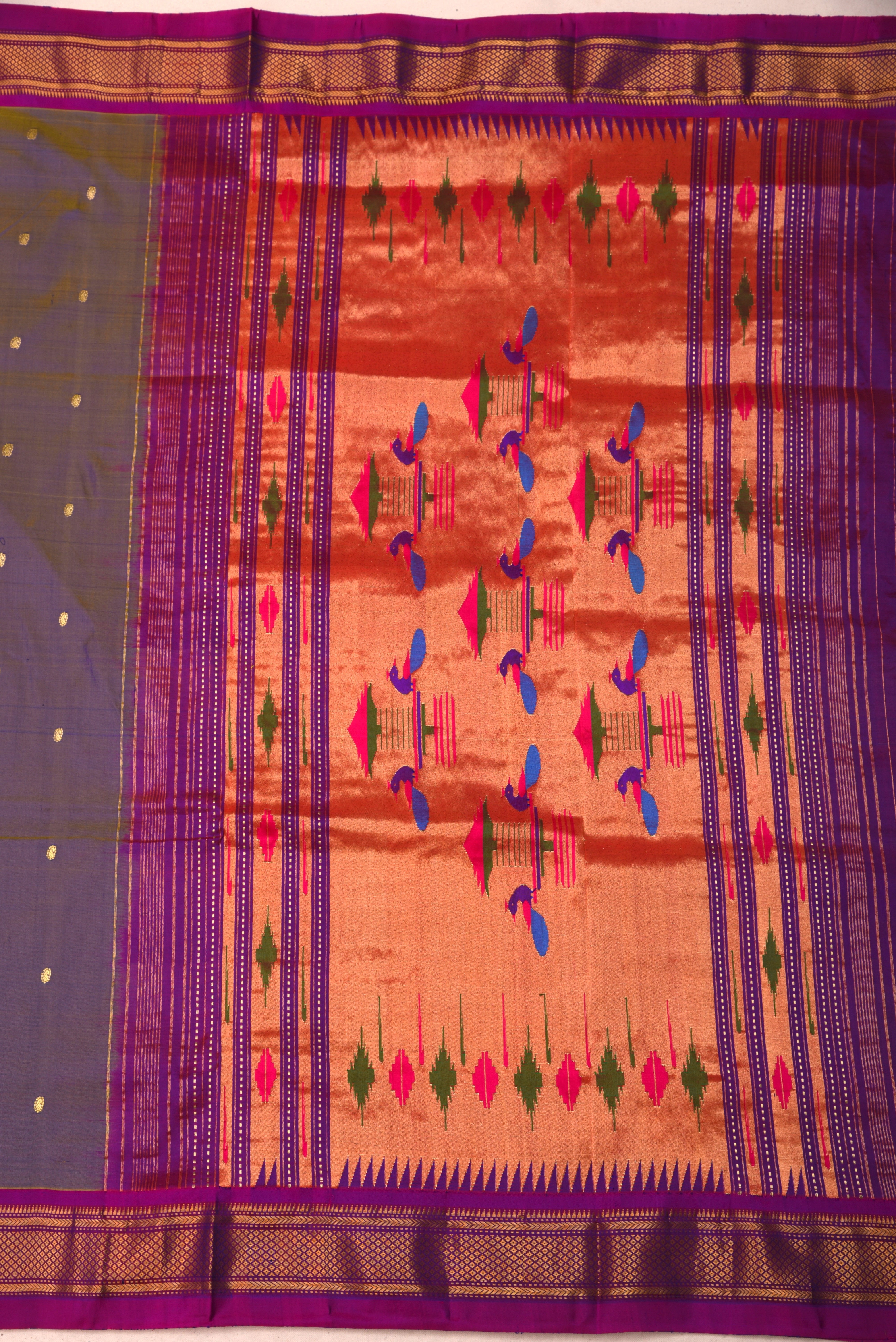 Paithani Pure silk handloom saree