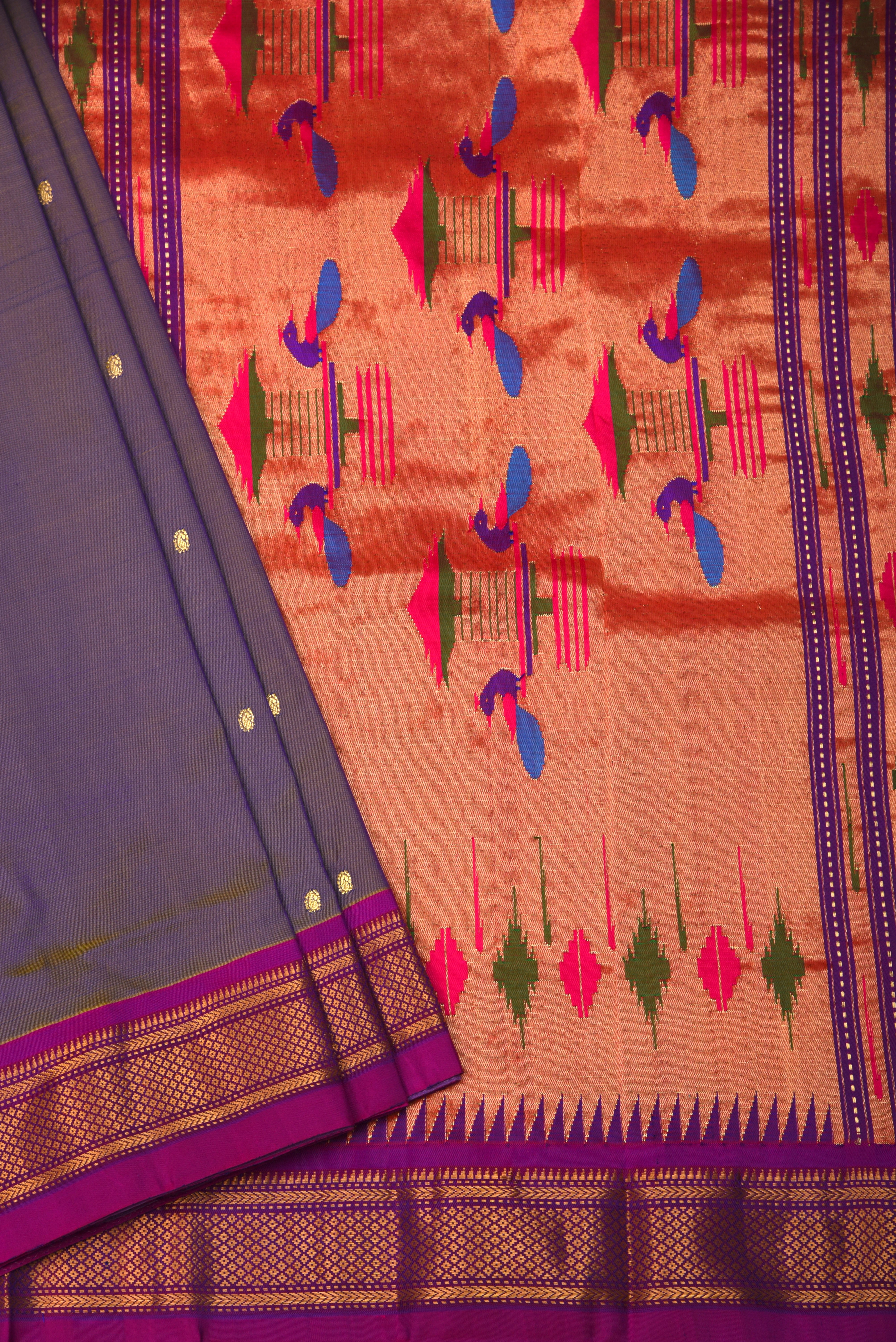 Paithani Pure silk handloom saree