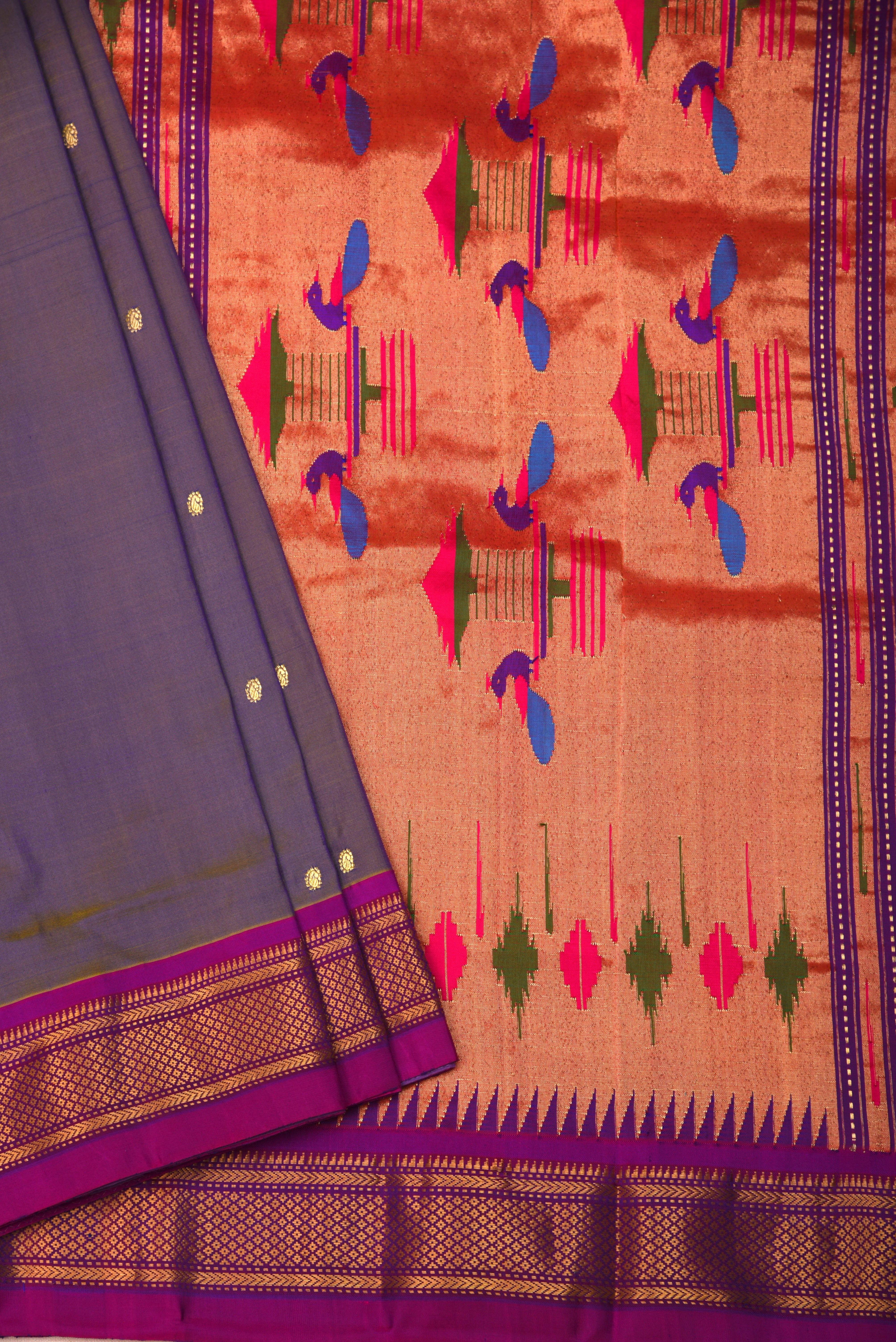 Paithani Pure silk handloom saree