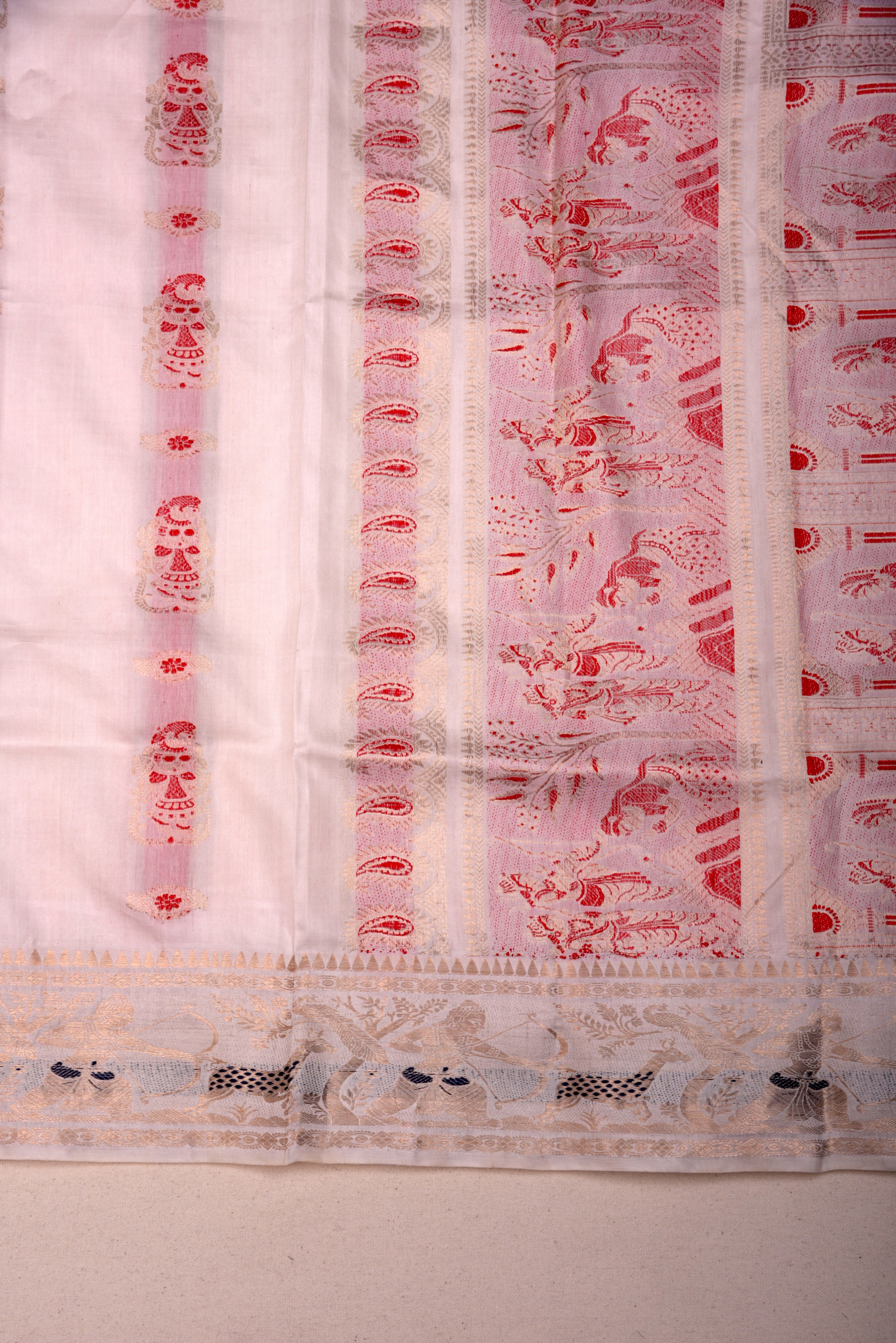 Baluchari Pure Silk Handloom Saree