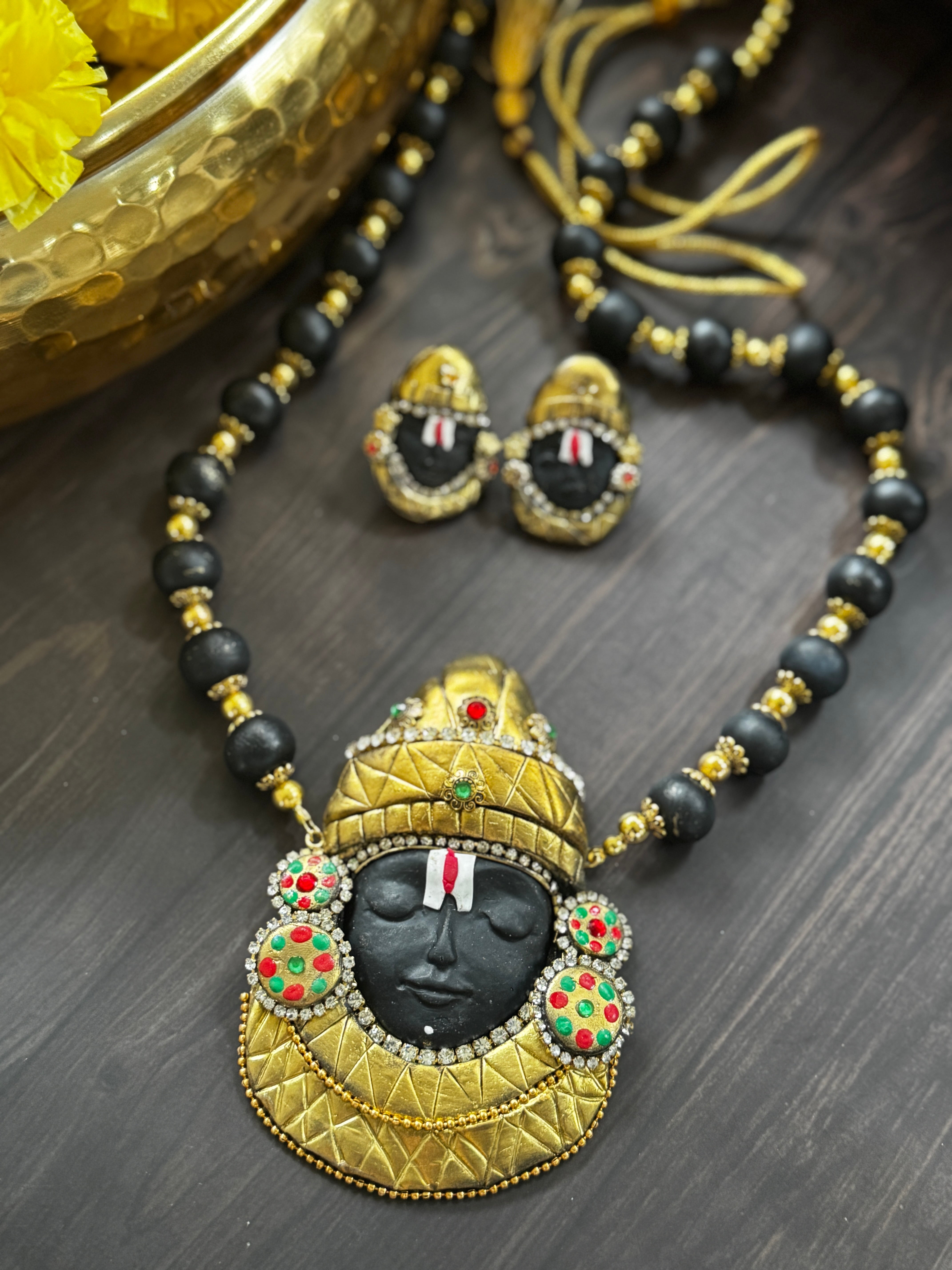 Terracotta Handmade Jewelery - Shiva