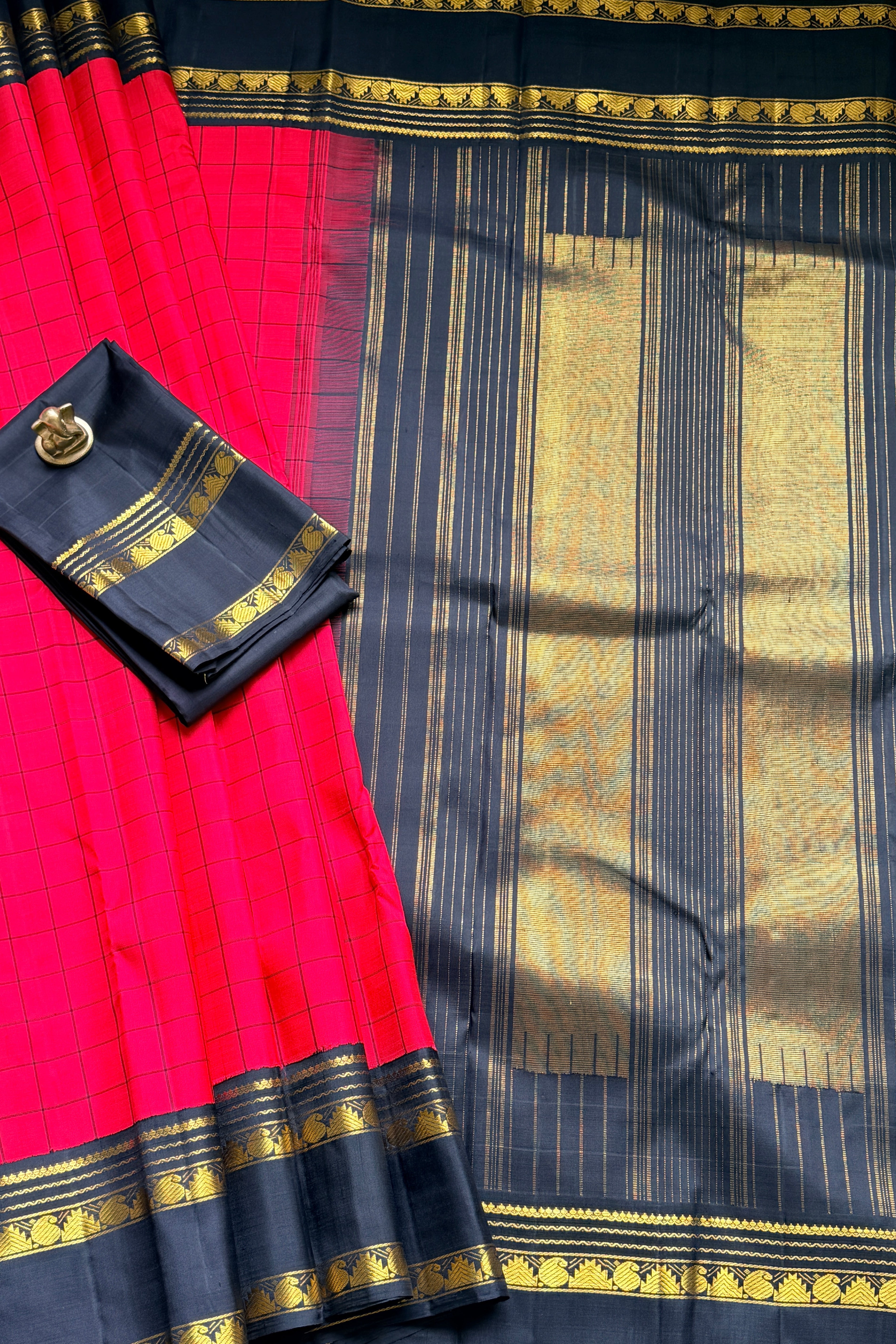 Kanjeevaram Handloom Pure Silk Saree