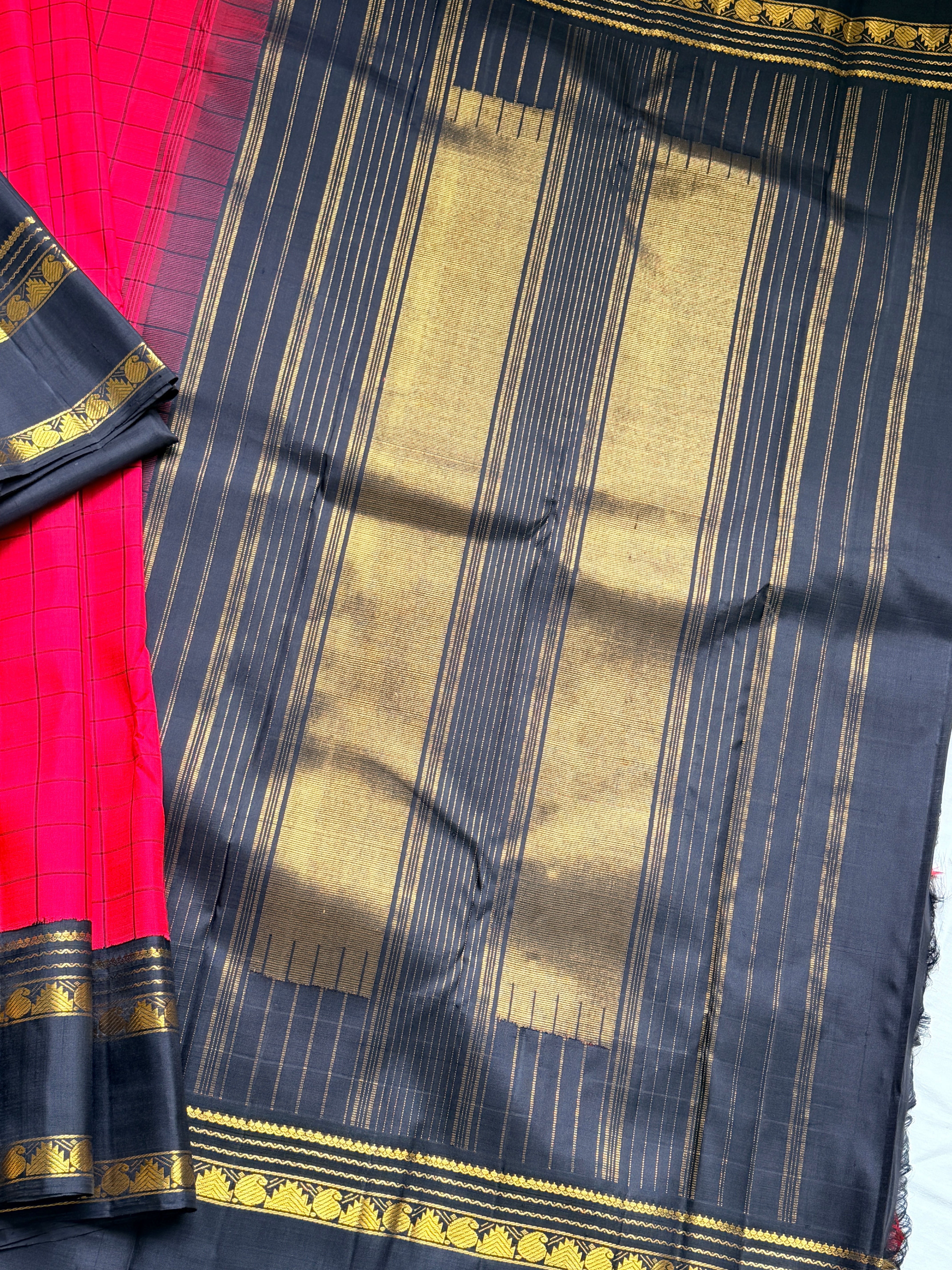 Kanjeevaram Handloom Pure Silk Saree