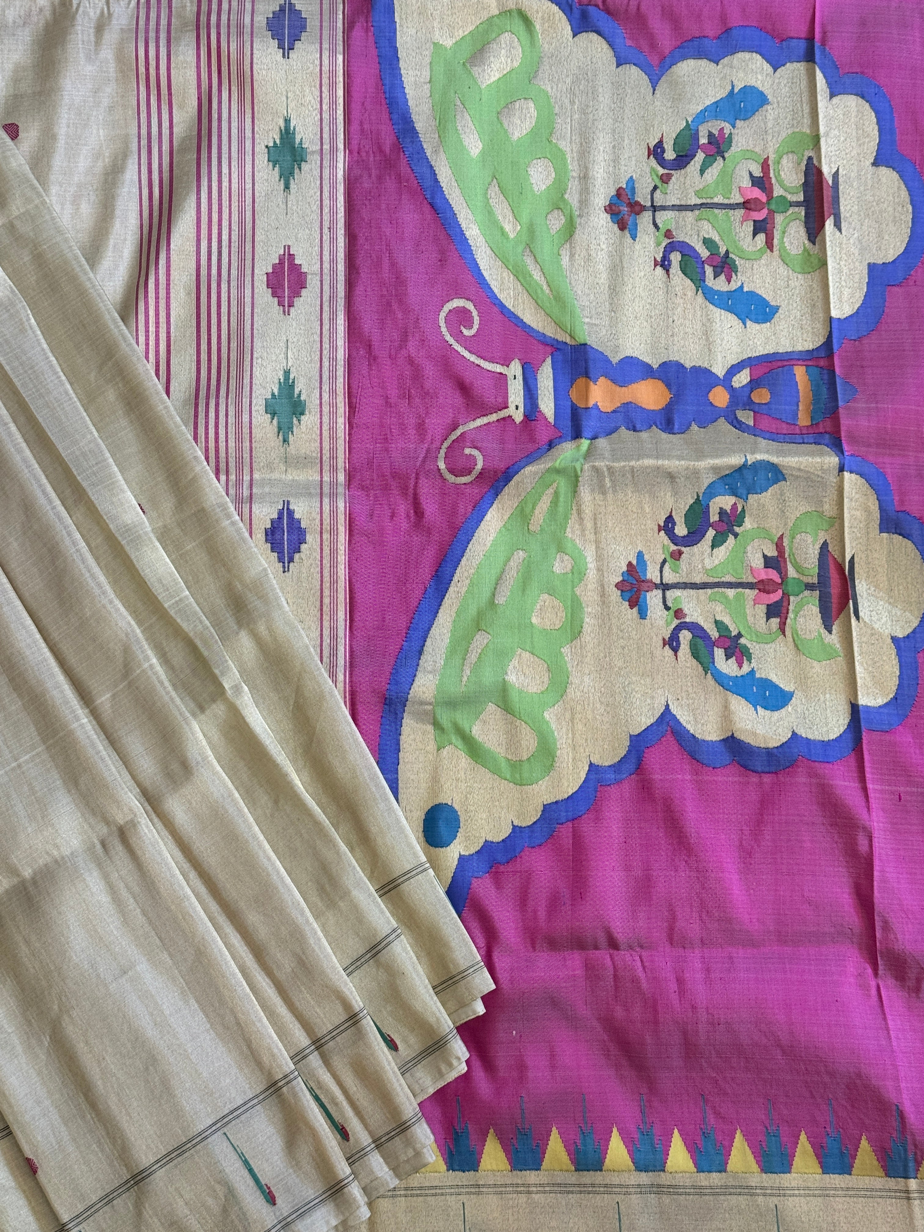 Paithani Pure silk handloom saree