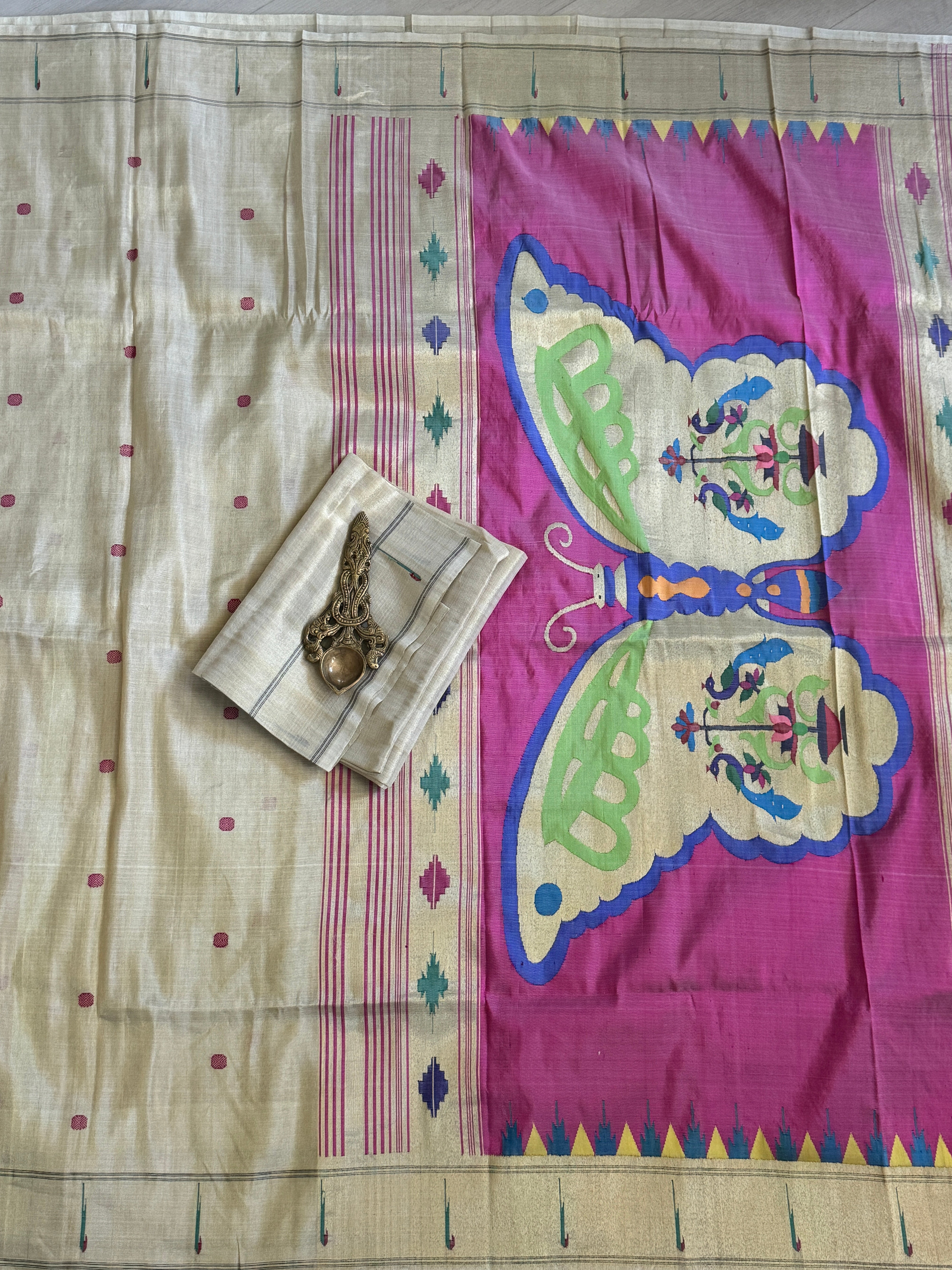 Paithani Pure silk handloom saree
