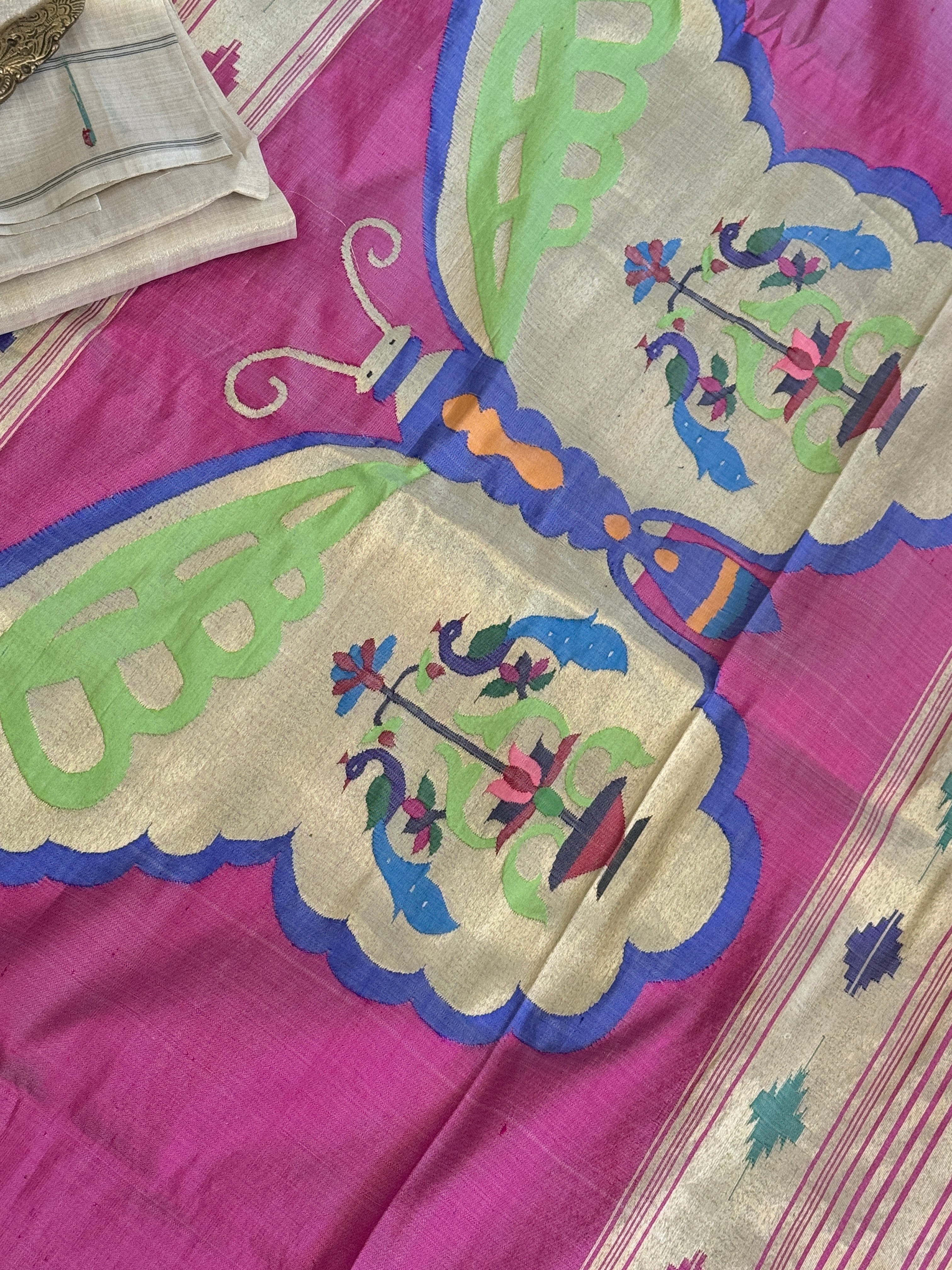 Paithani Pure silk handloom saree