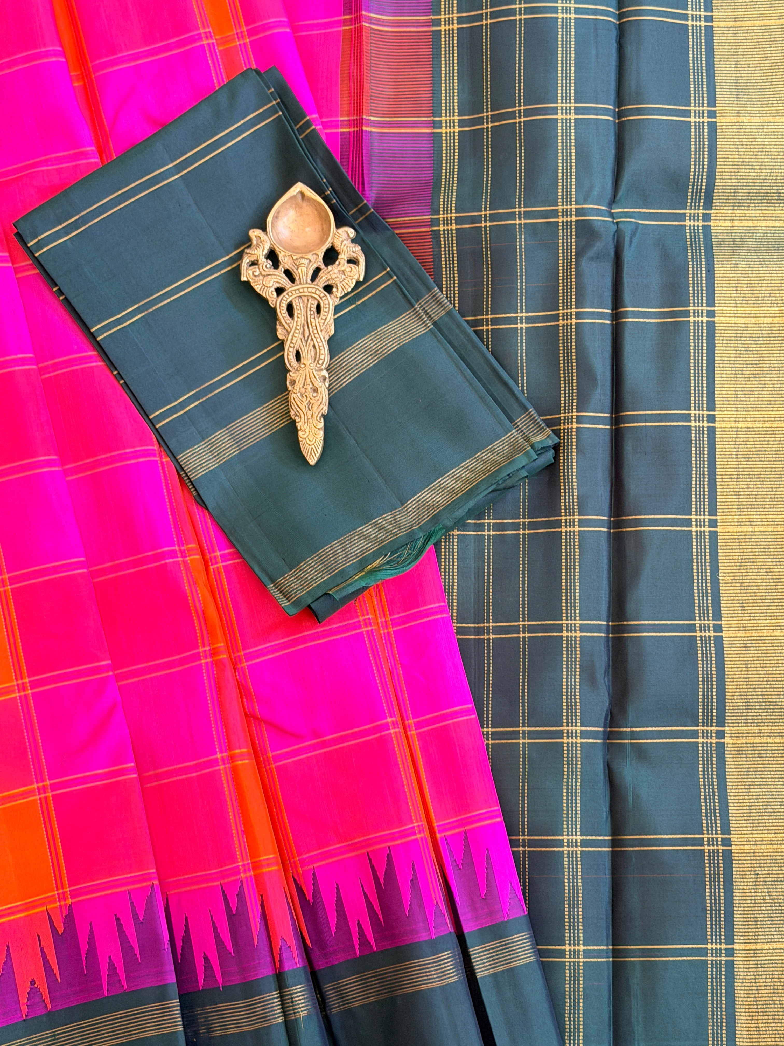 Kanjeevaram Handloom Pure Silk Saree