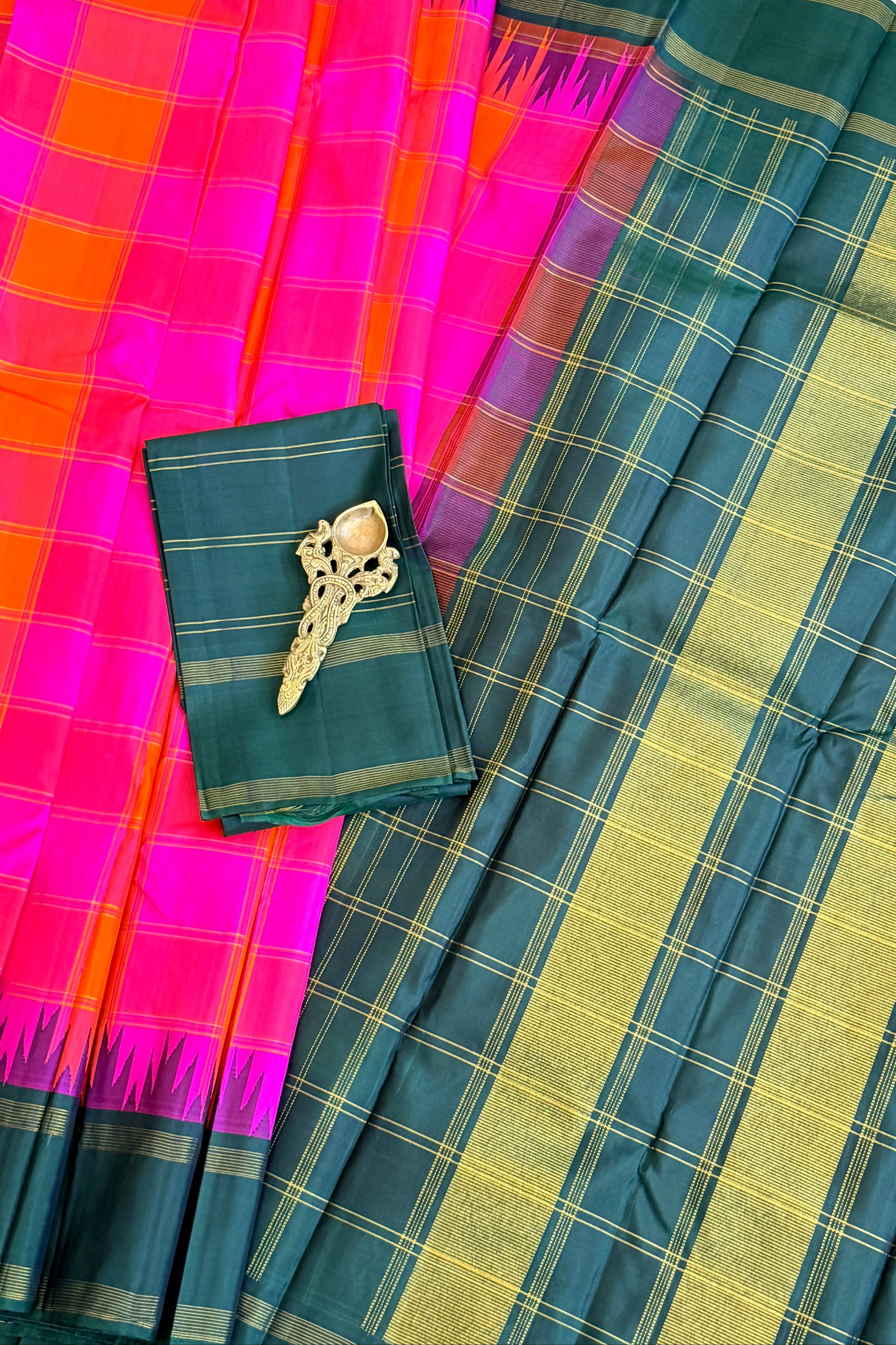 Kanjeevaram Handloom Pure Silk Saree