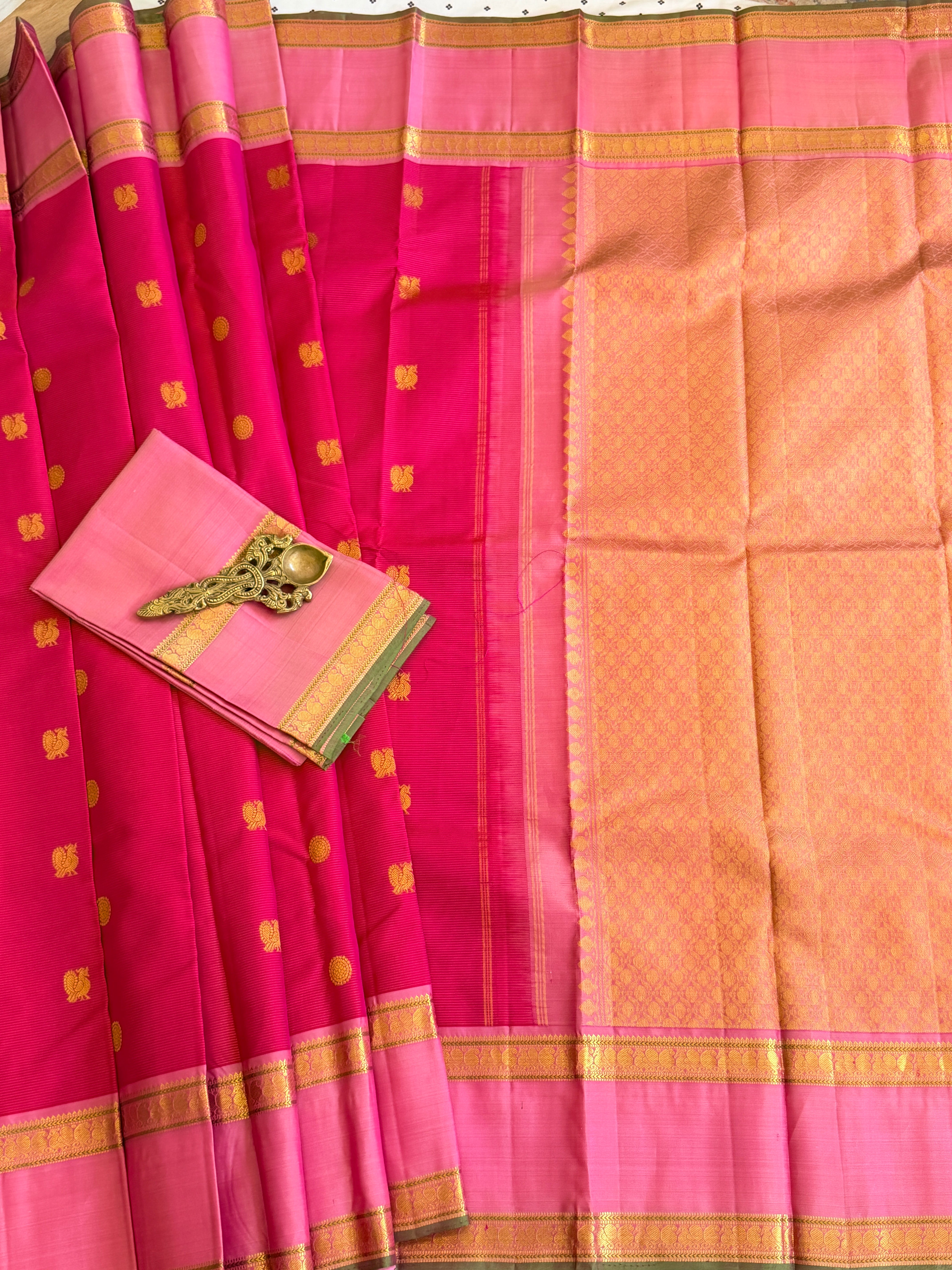 Kanjeevaram Handloom Pure Silk Saree