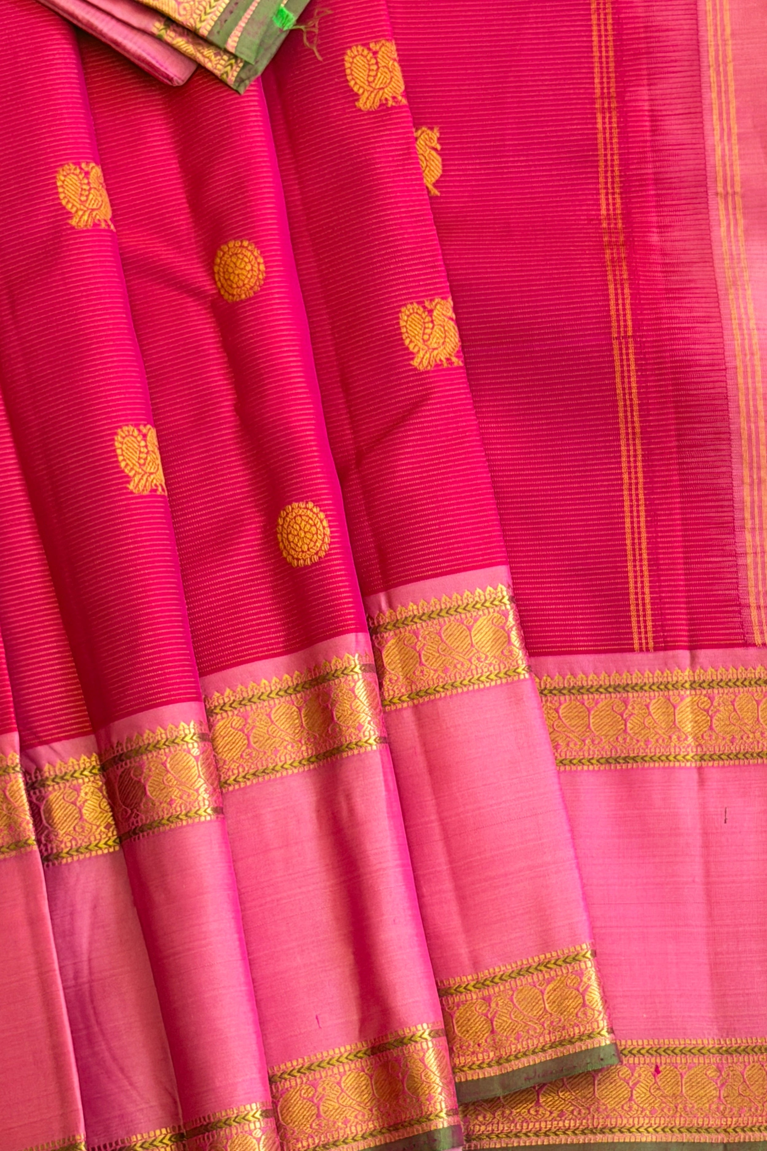 Kanjeevaram Handloom Pure Silk Saree