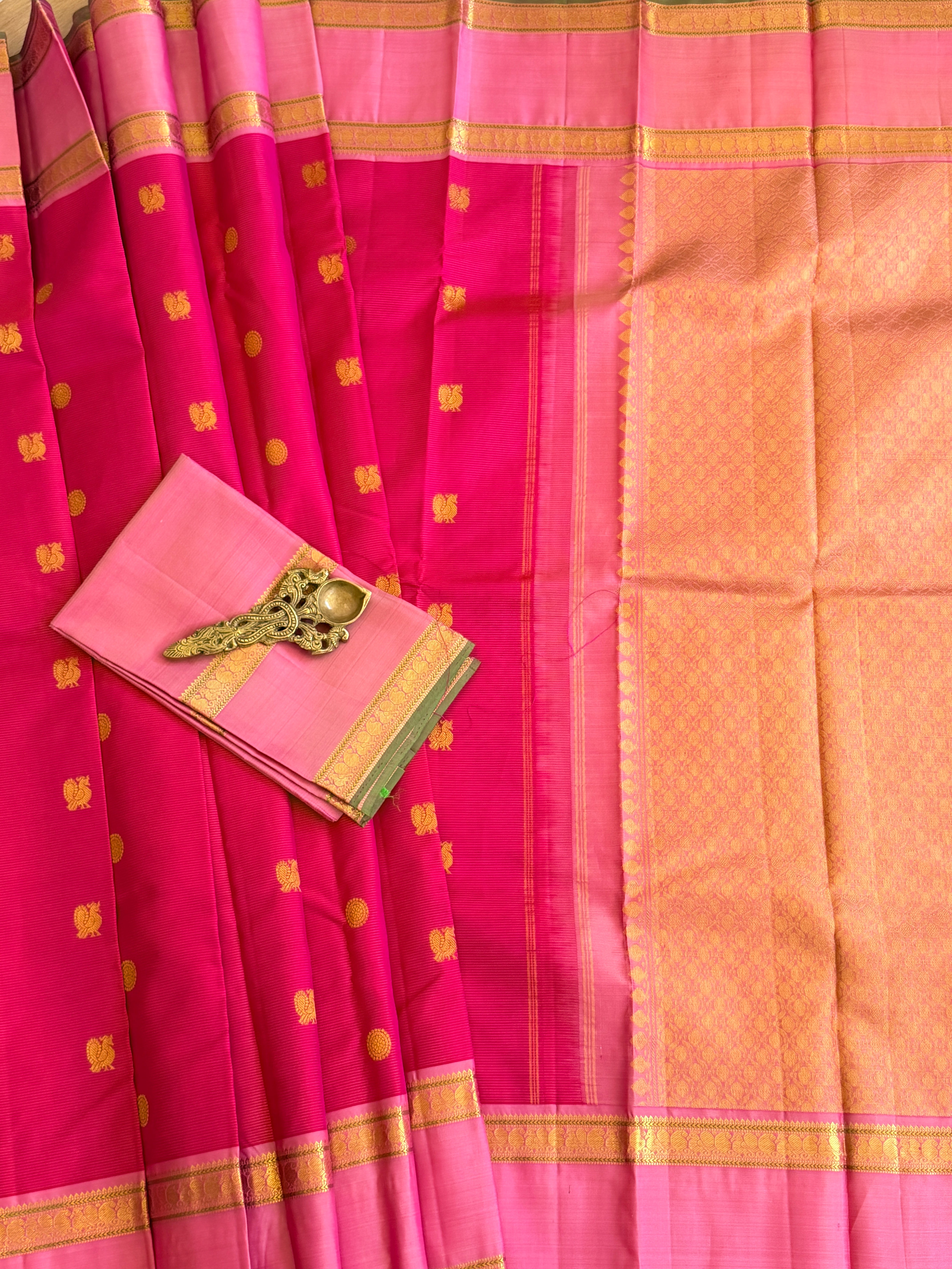 Kanjeevaram Handloom Pure Silk Saree