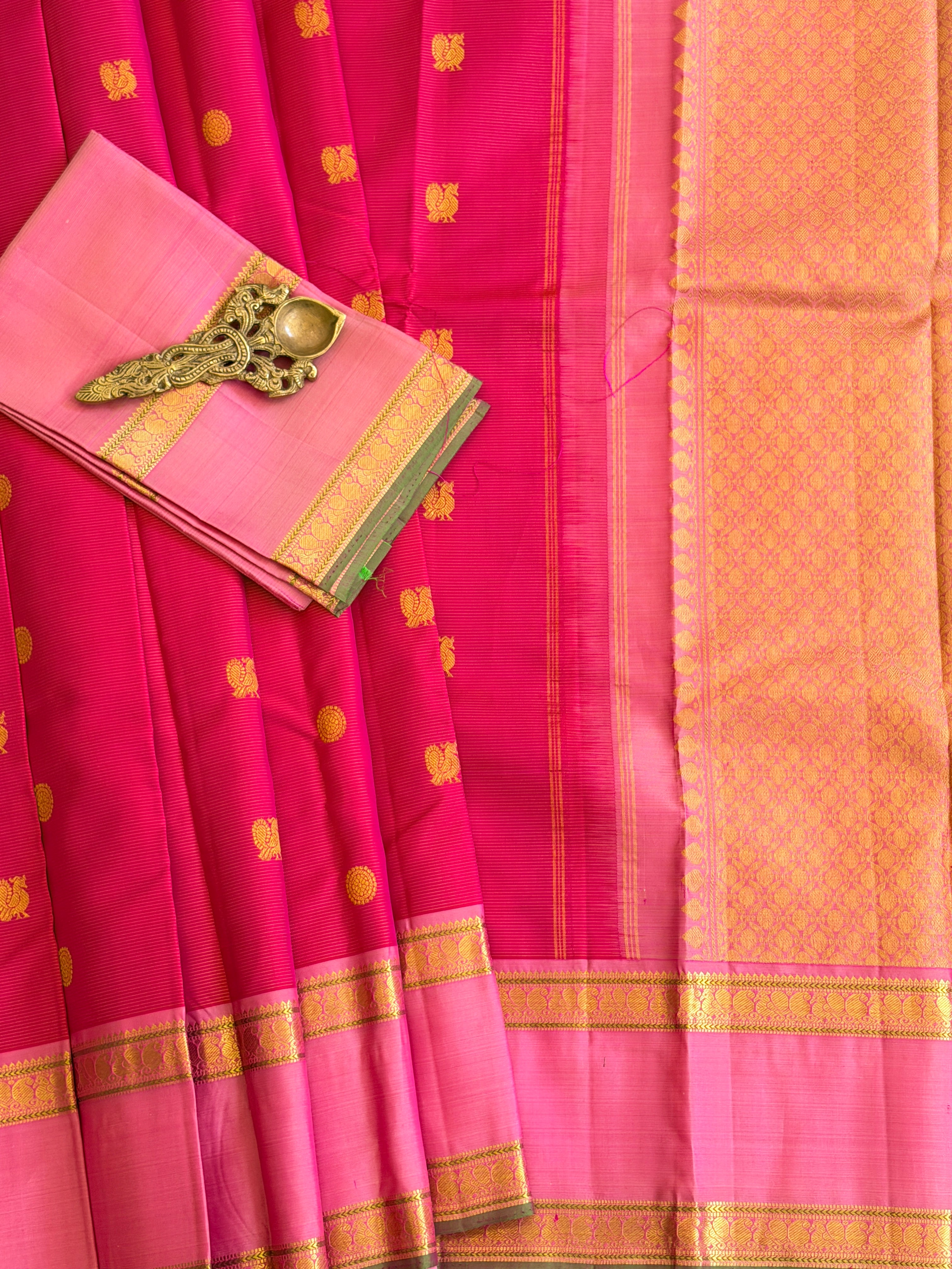 Kanjeevaram Handloom Pure Silk Saree