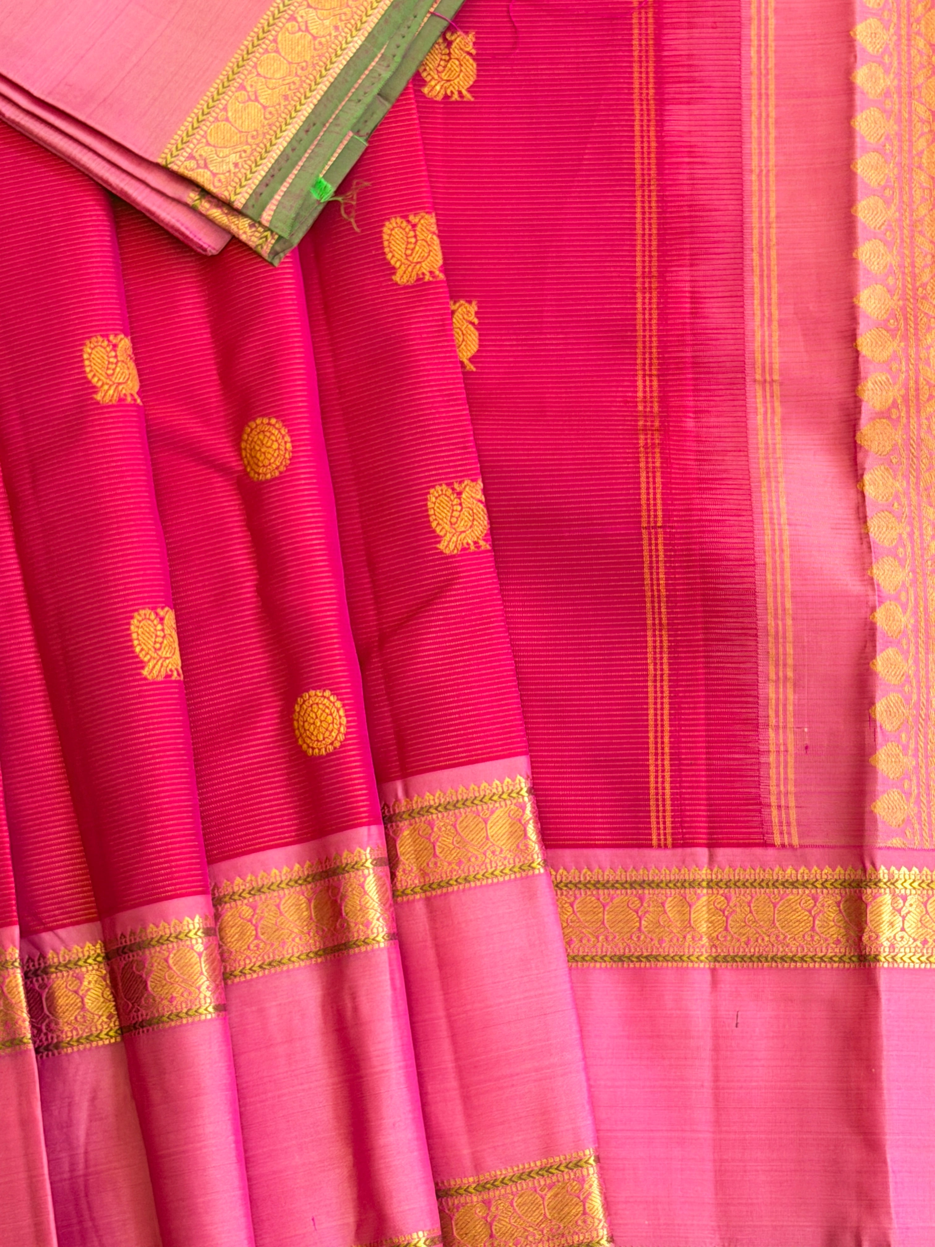 Kanjeevaram Handloom Pure Silk Saree