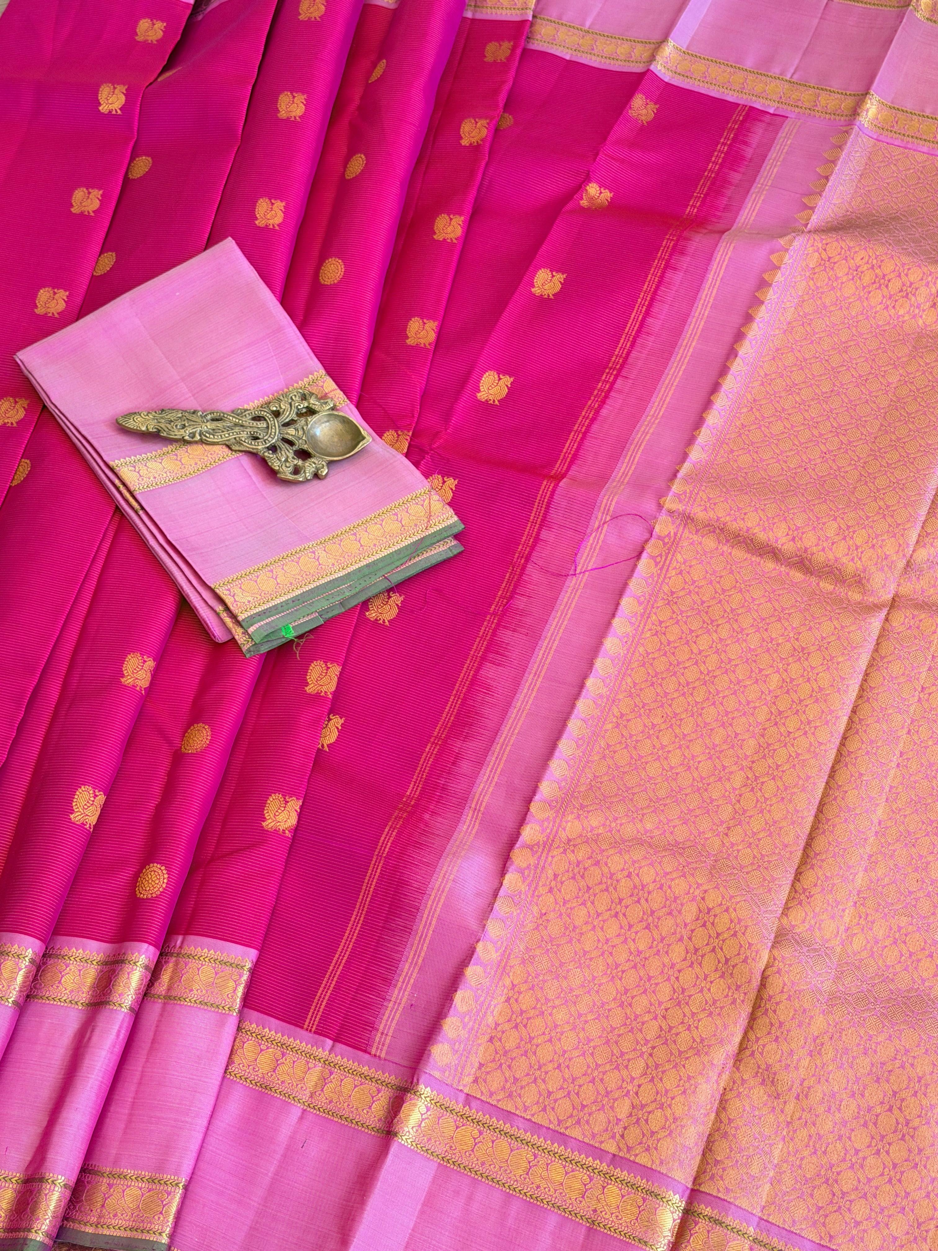 Kanjeevaram Handloom Pure Silk Saree