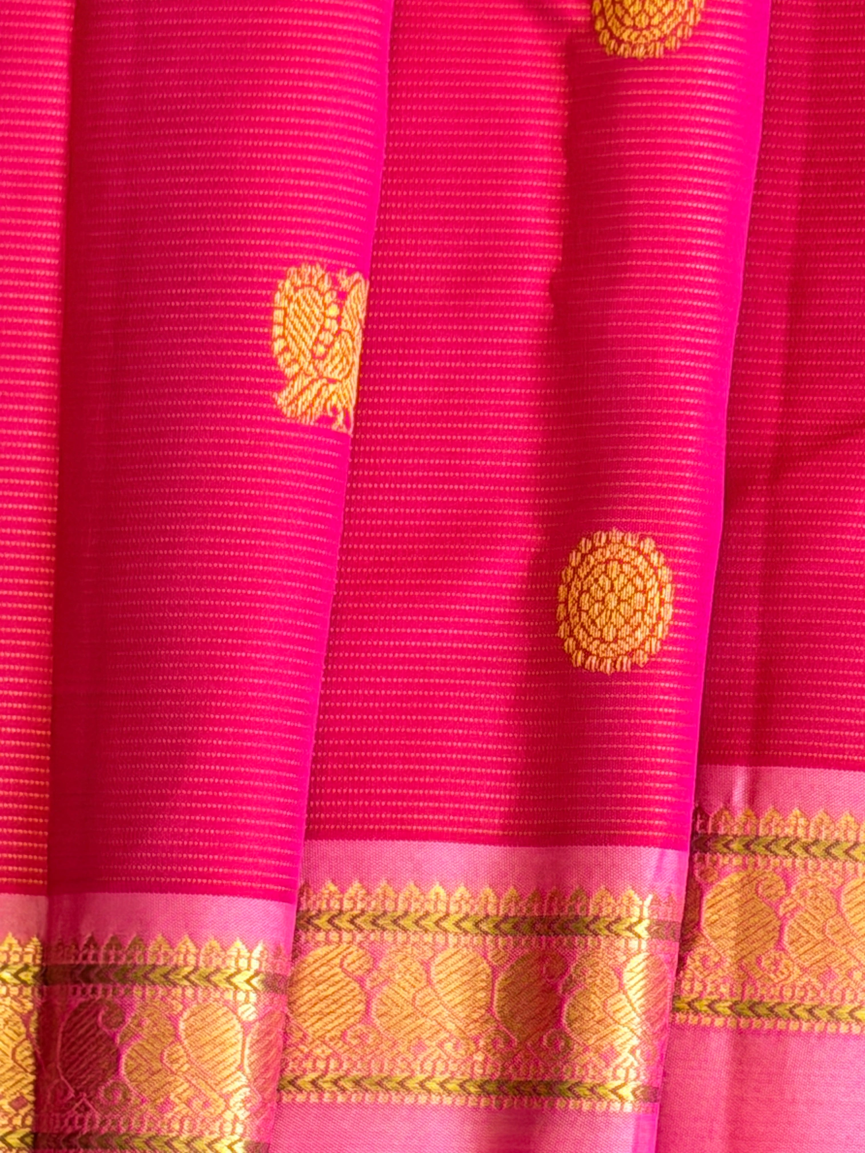 Kanjeevaram Handloom Pure Silk Saree