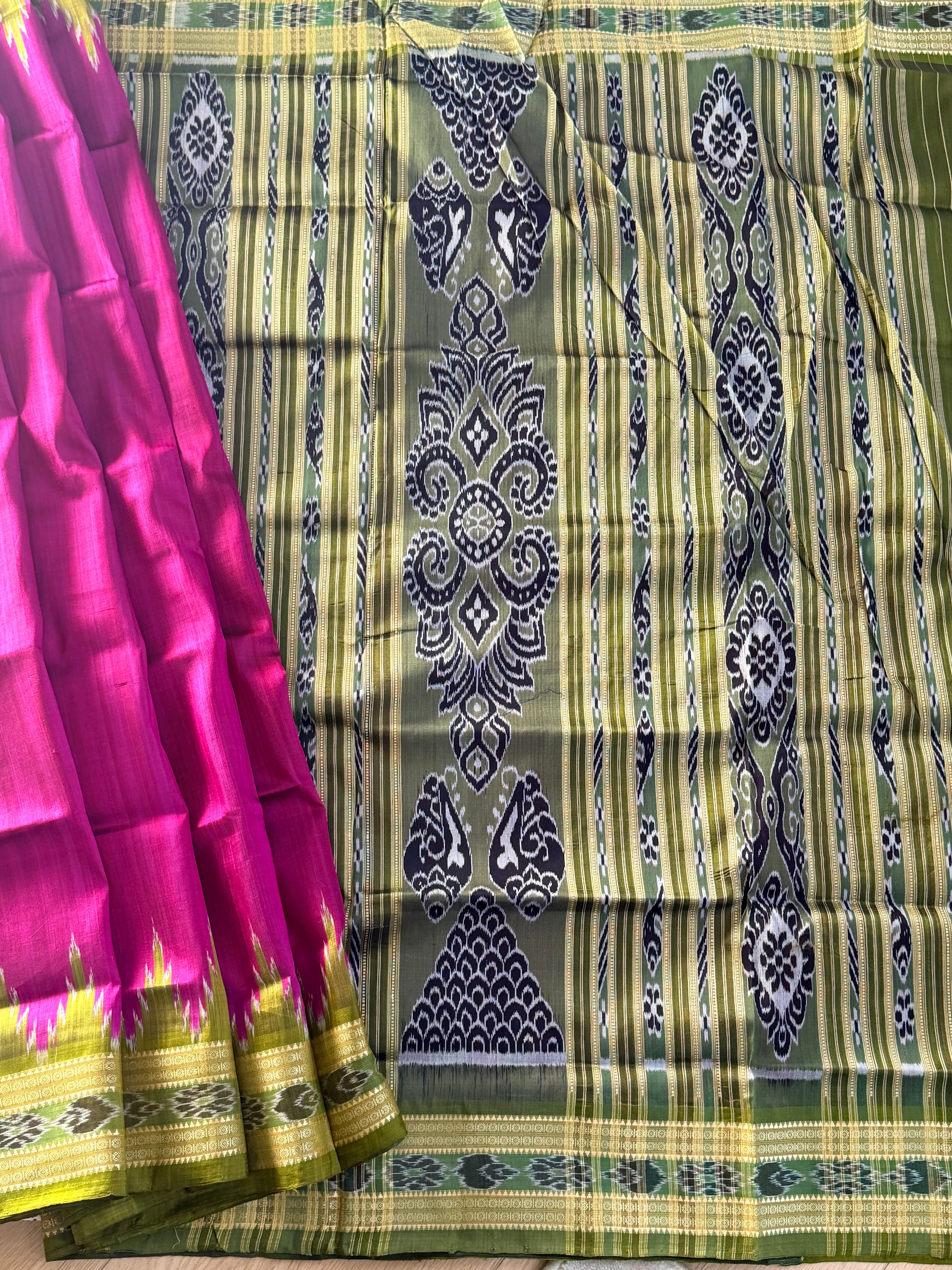 Mini butii khandua silk saree no bp