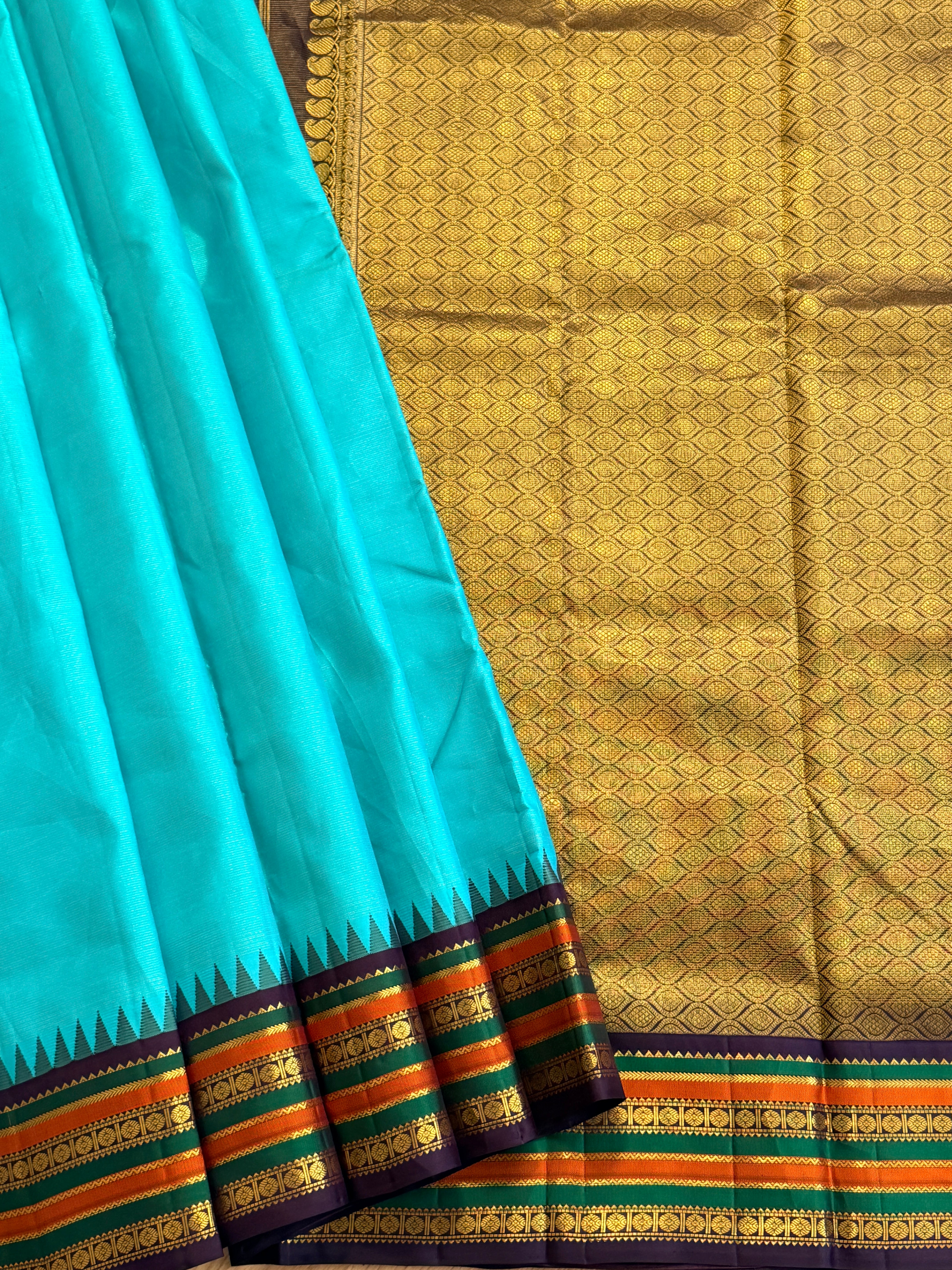 Kanjeevaram Handloom Pure Silk Saree