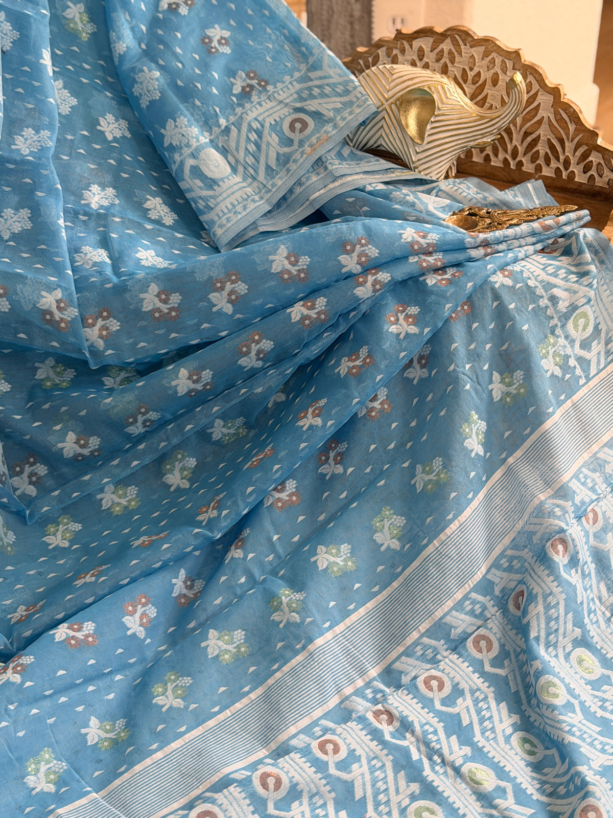 Muslin Jamdani Saree