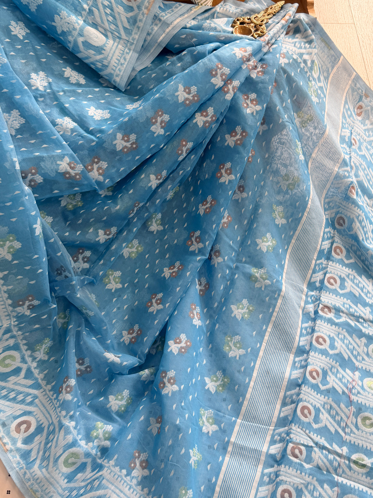 Muslin Jamdani Saree