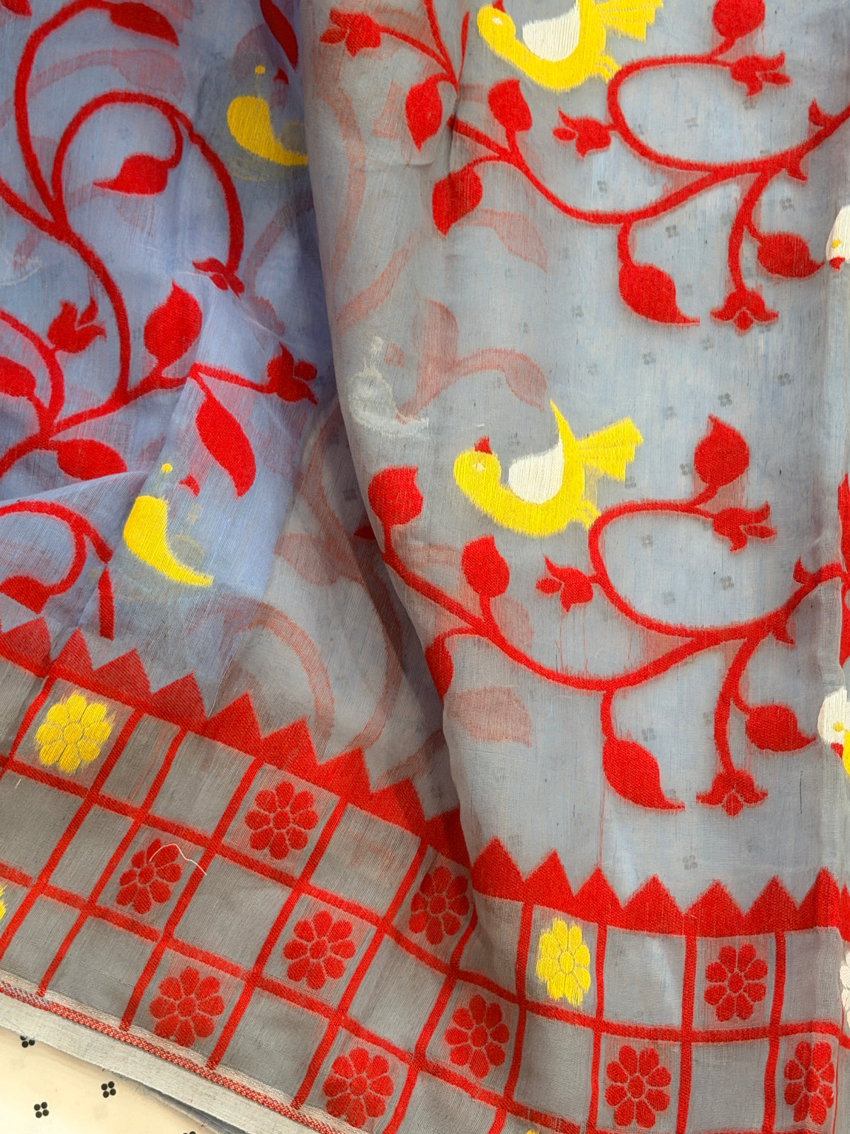 Muslin Jamdani Saree