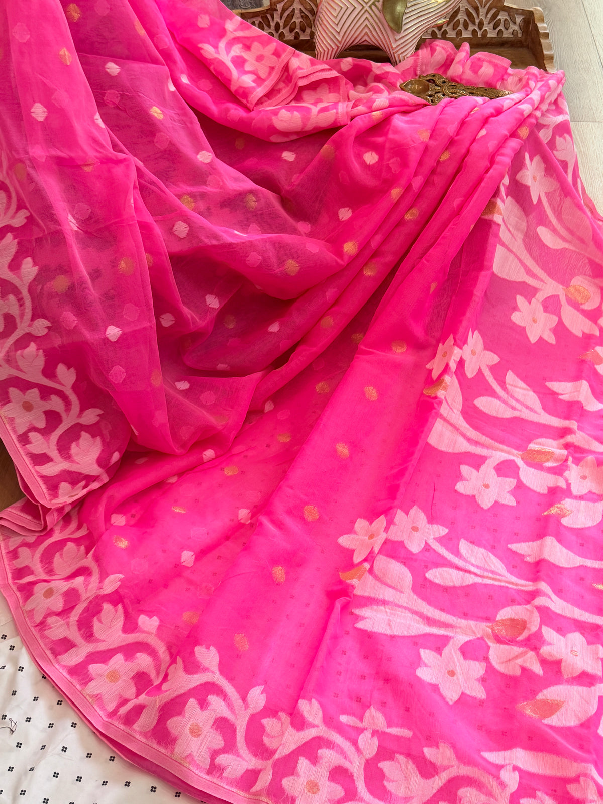 Muslin Jamdani Saree