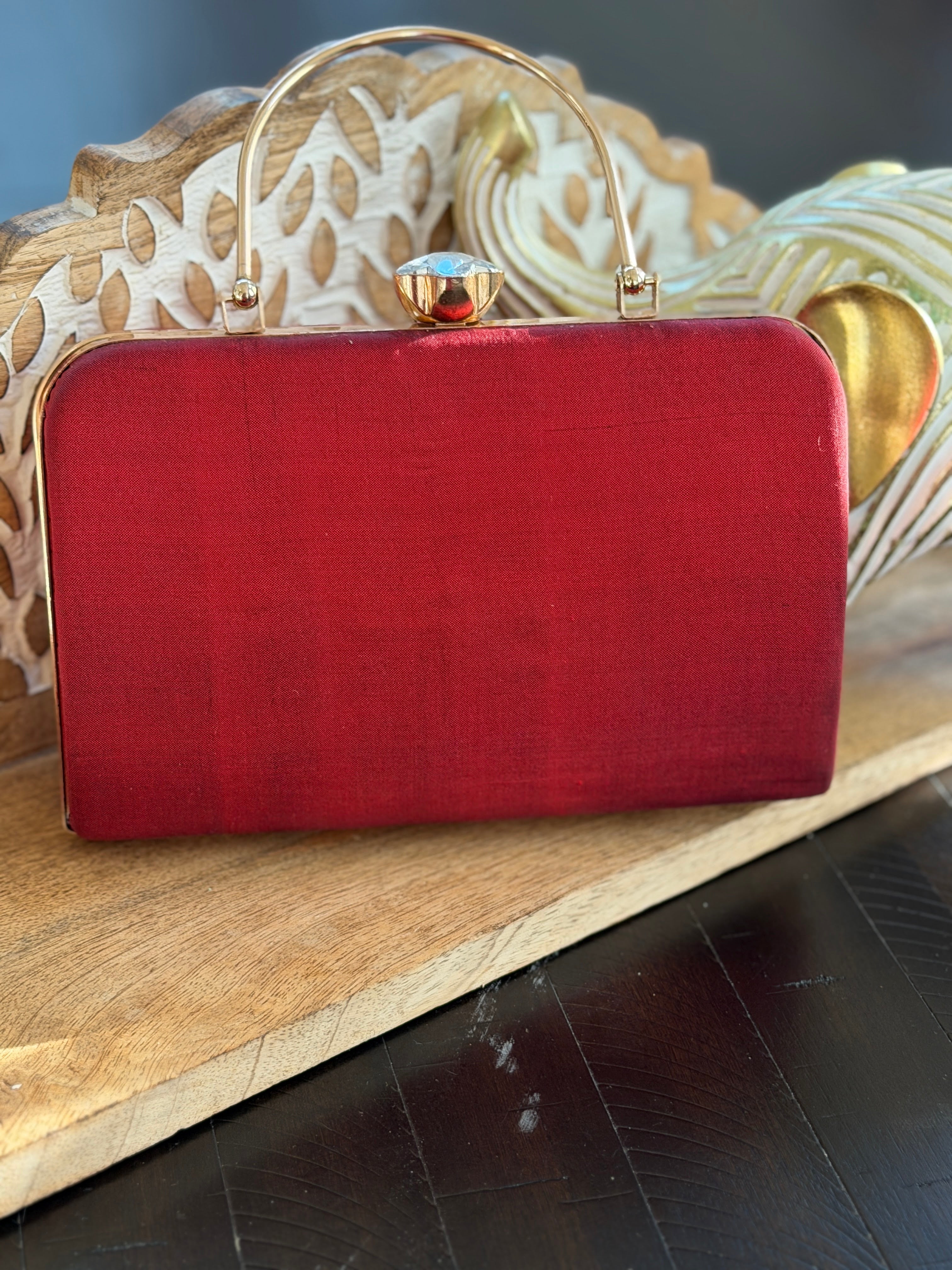 Silk Paithani Purse/Clutch