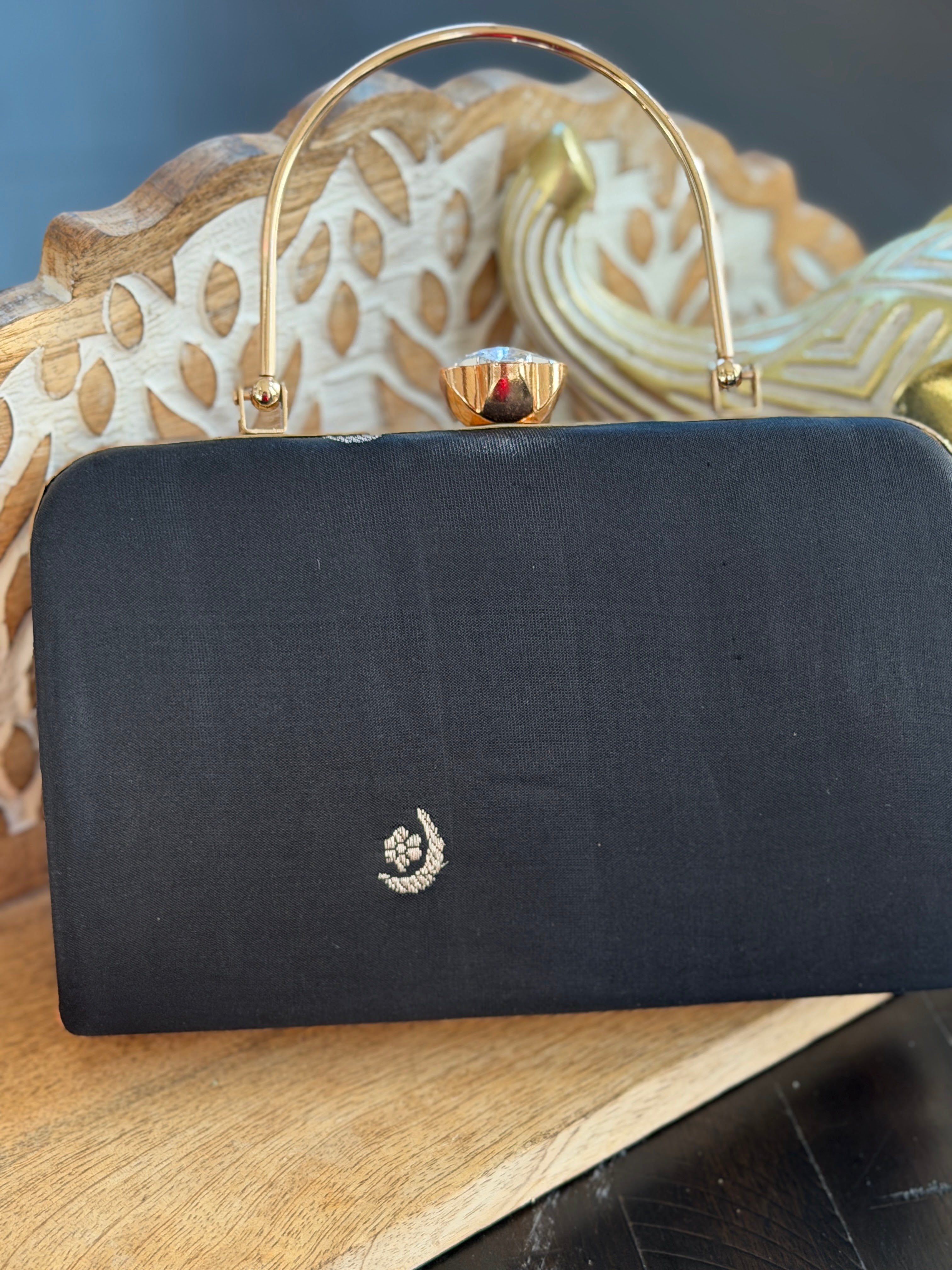 Silk Paithani Purse/Clutch