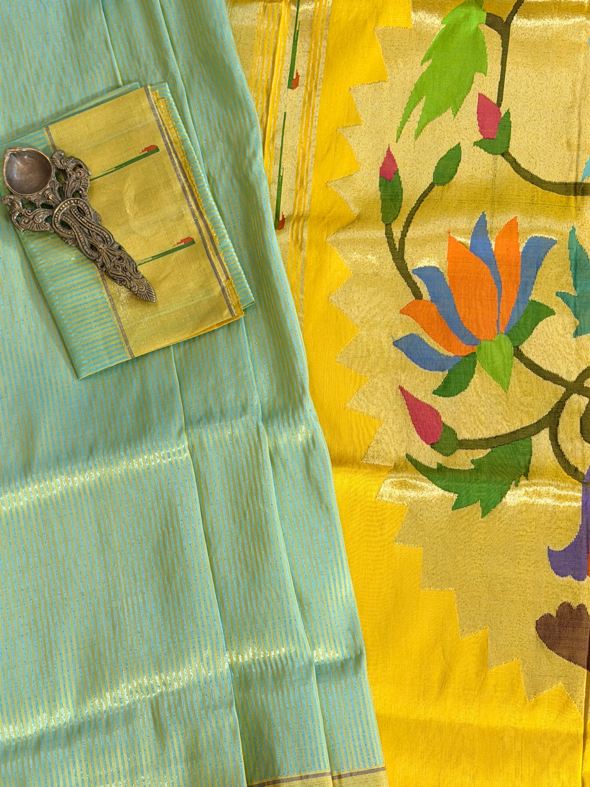 Paithani Pure silk handloom saree