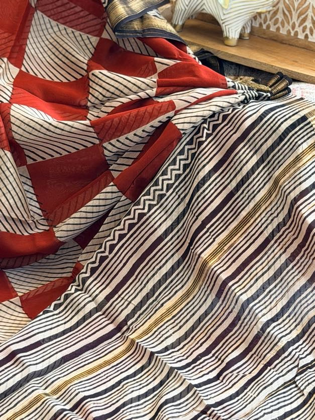 Chanderi Saree