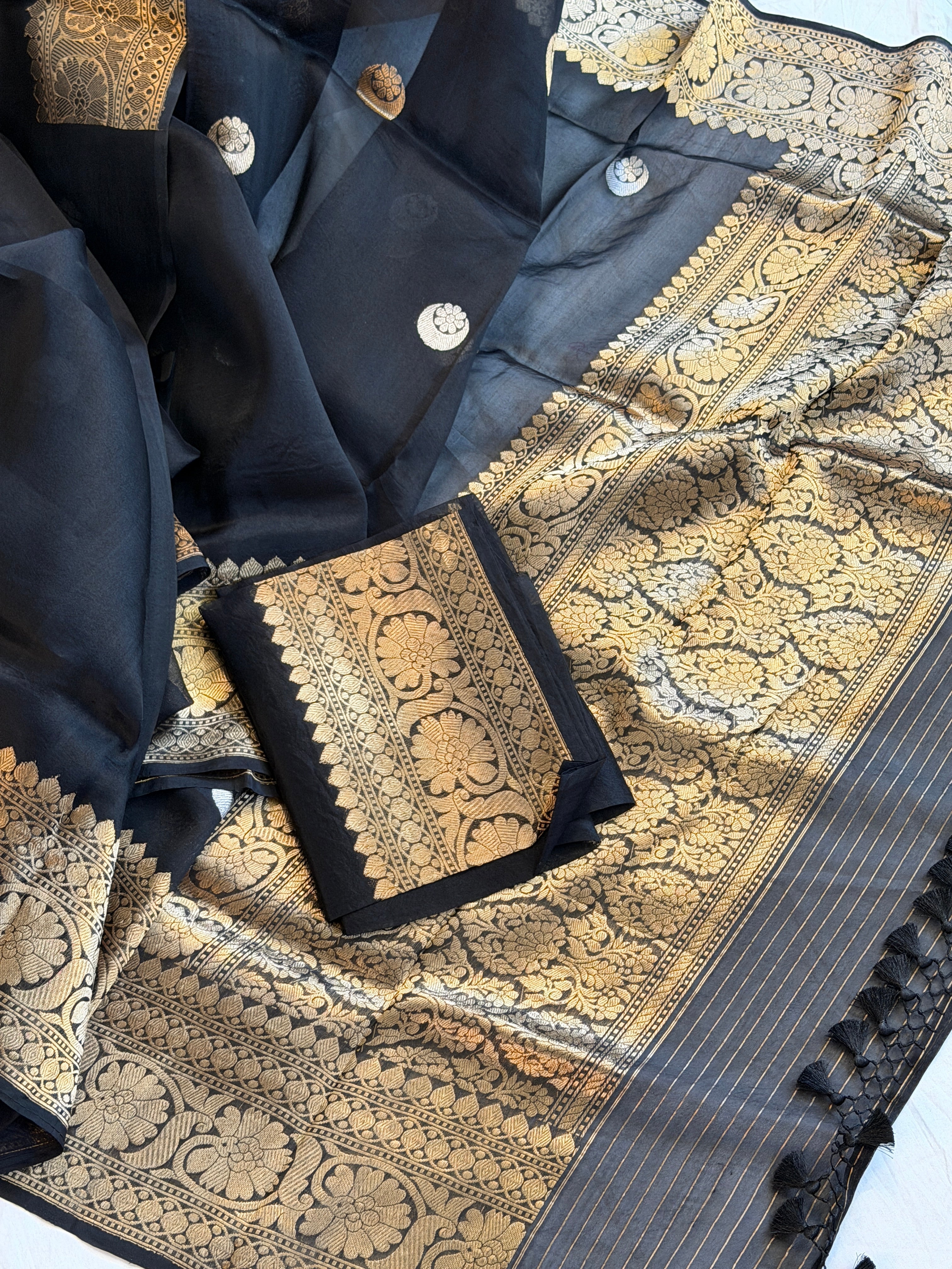 Banarasi Kora Organza Silk Saree