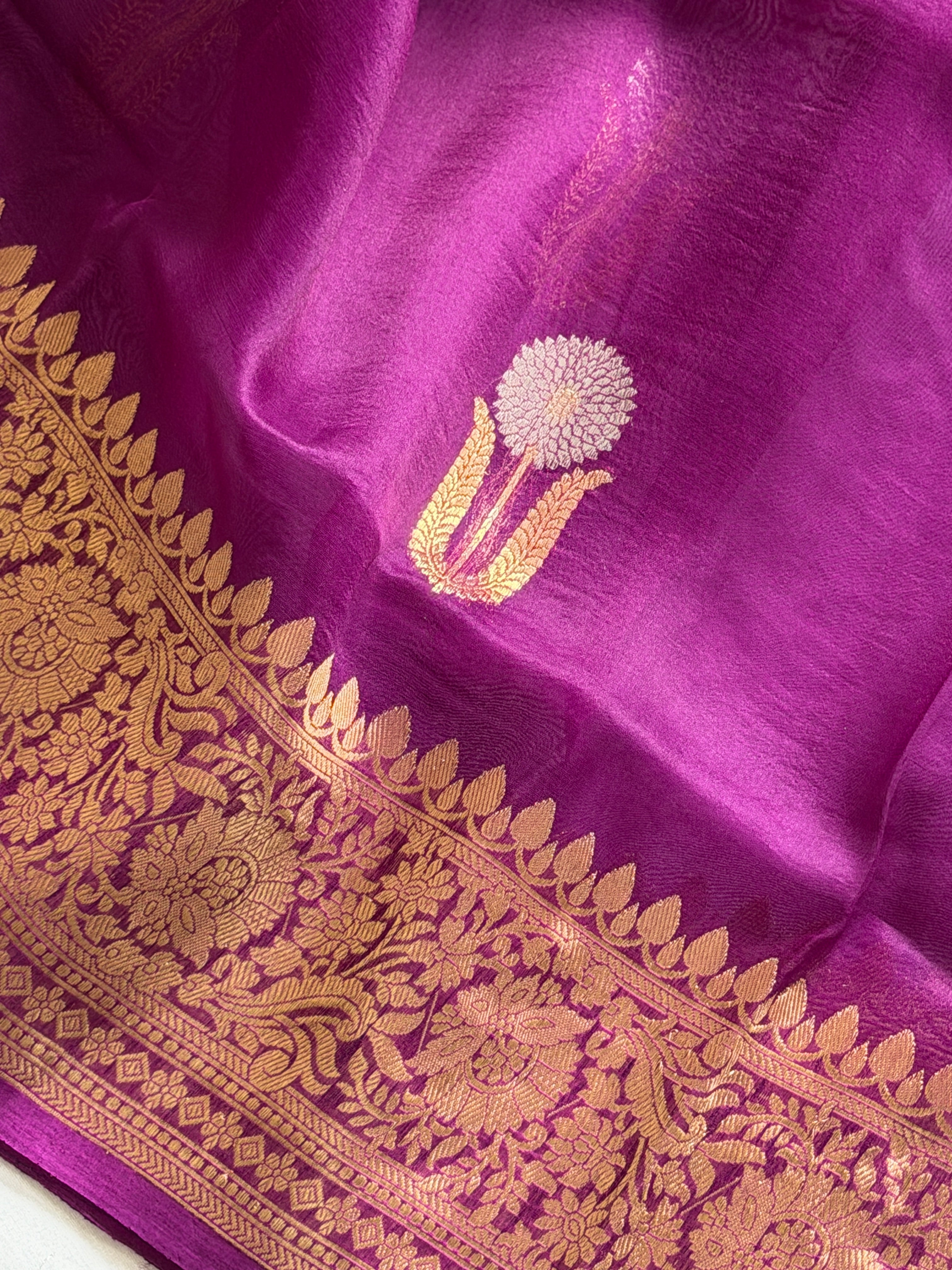 Banarasi Kora Organza Silk Saree