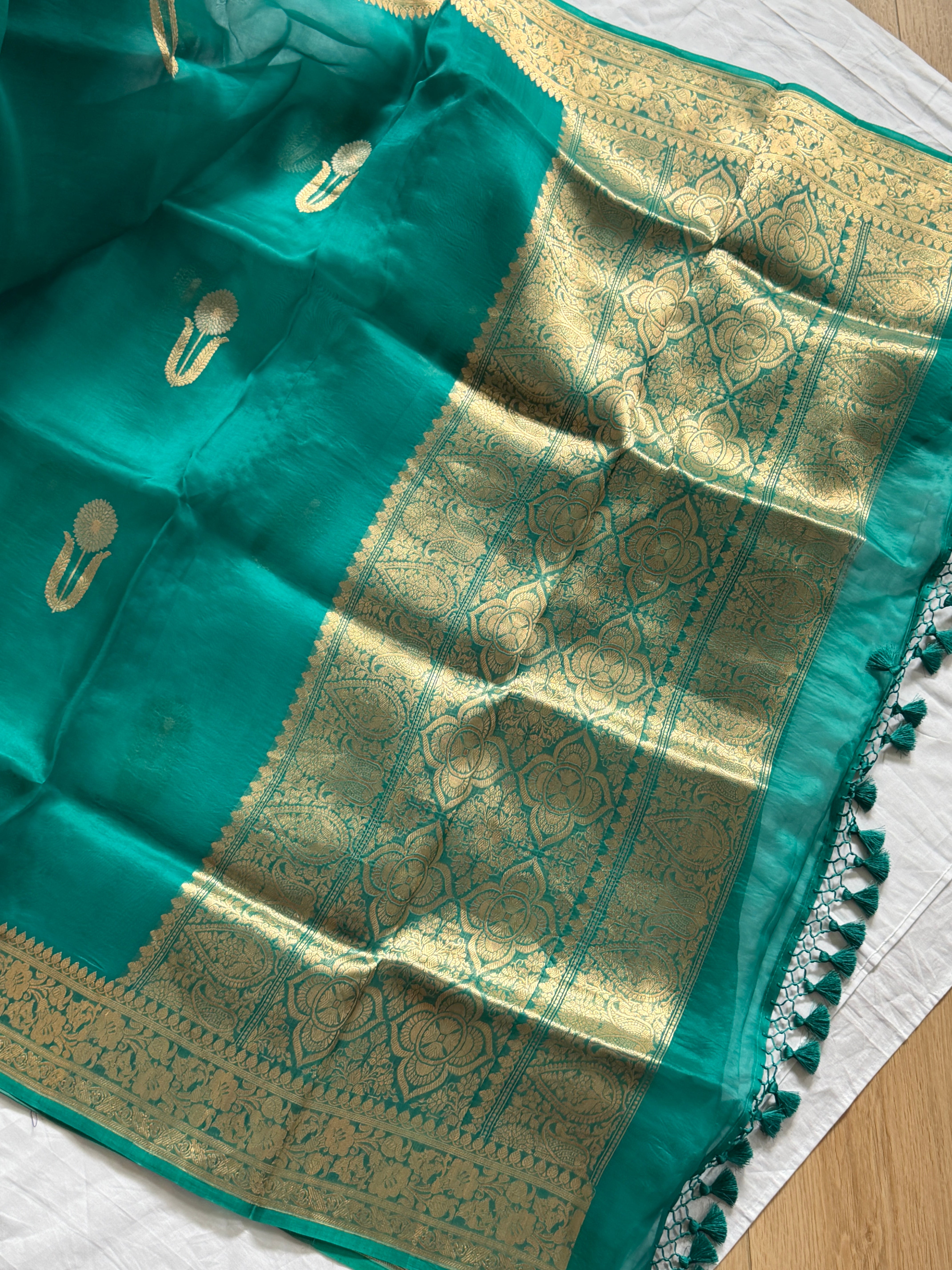 Banarasi Kora Organza Silk Saree