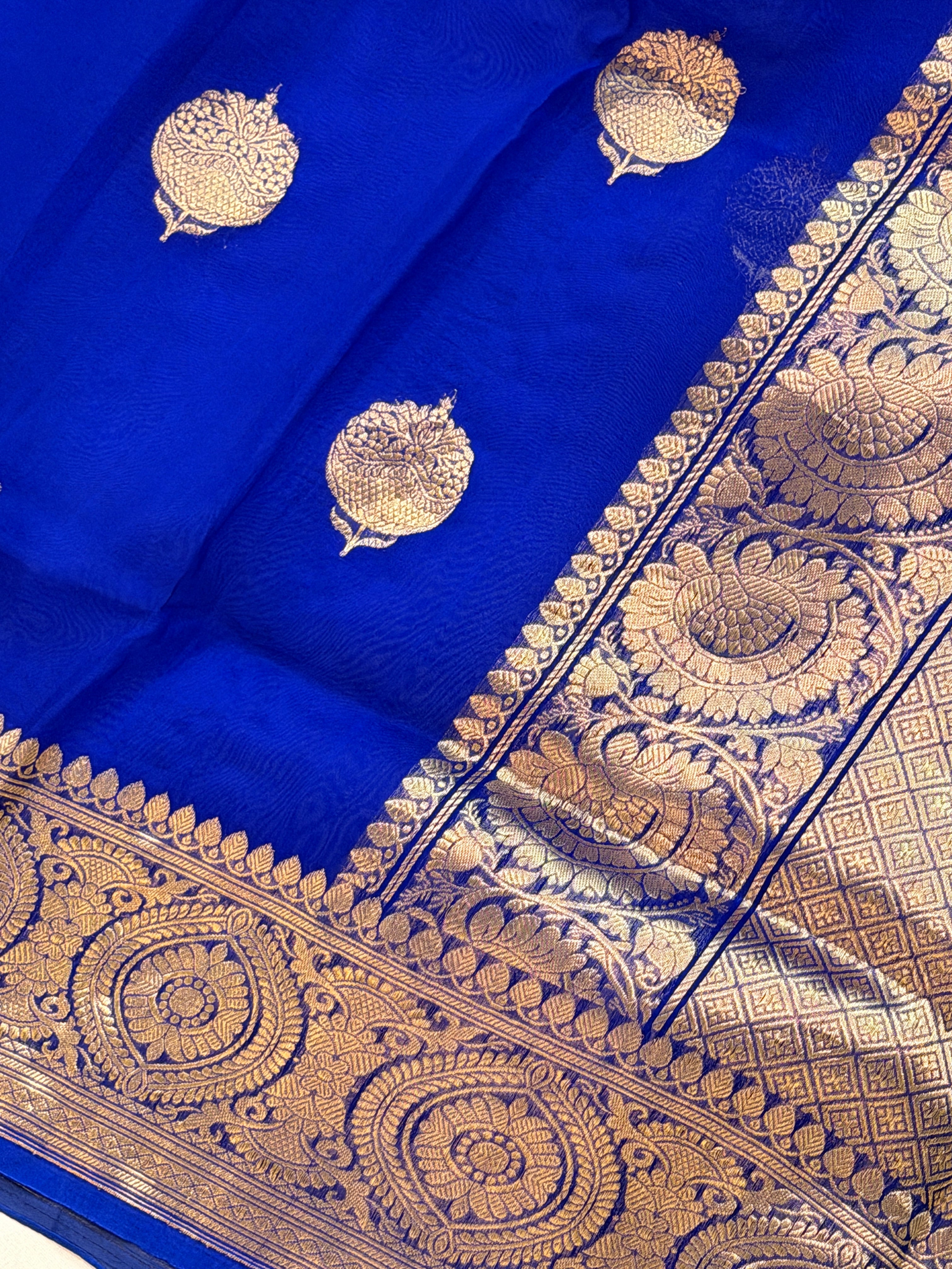 Banarasi Kora Organza Silk Saree