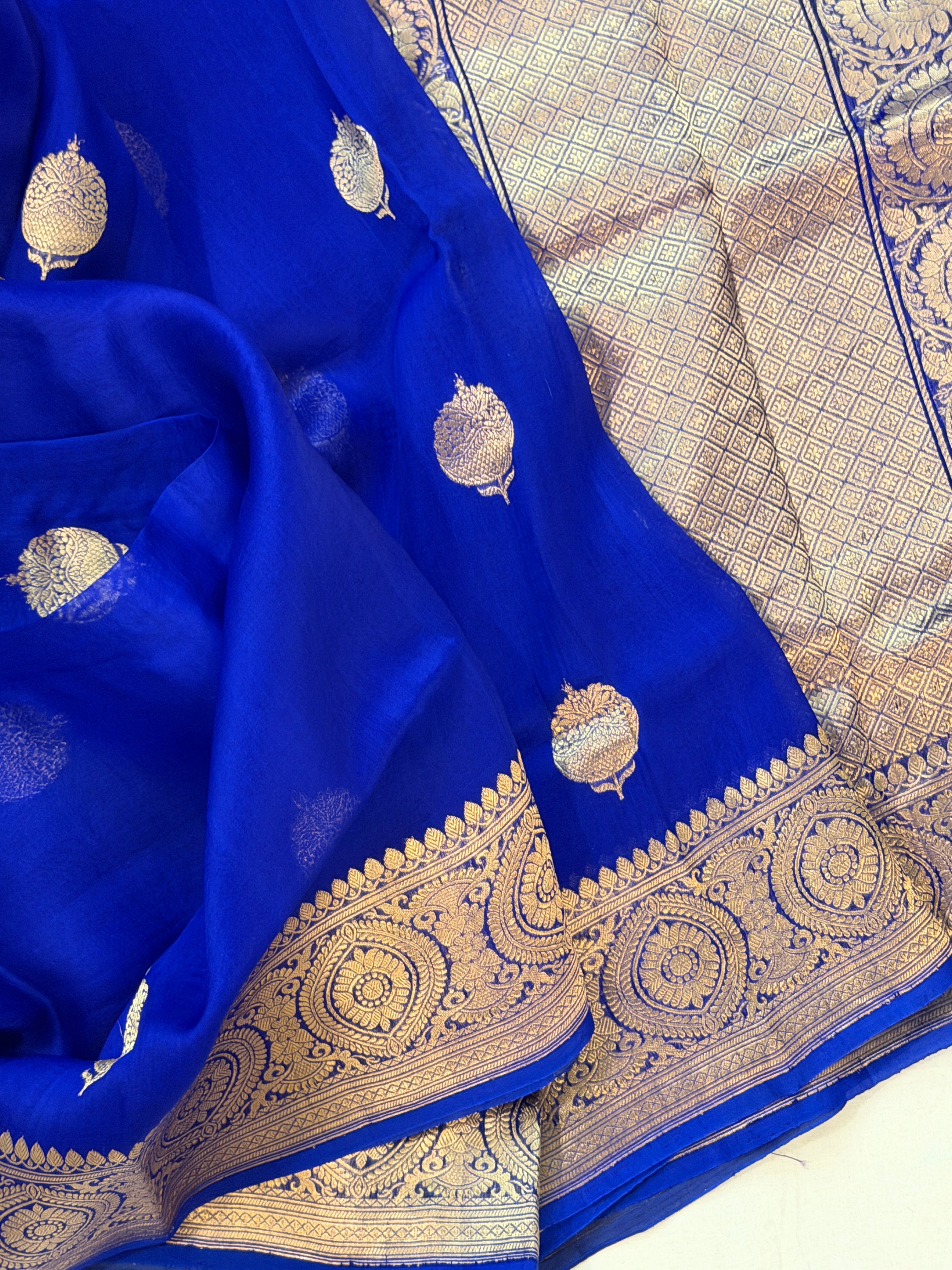 Banarasi Kora Organza Silk Saree
