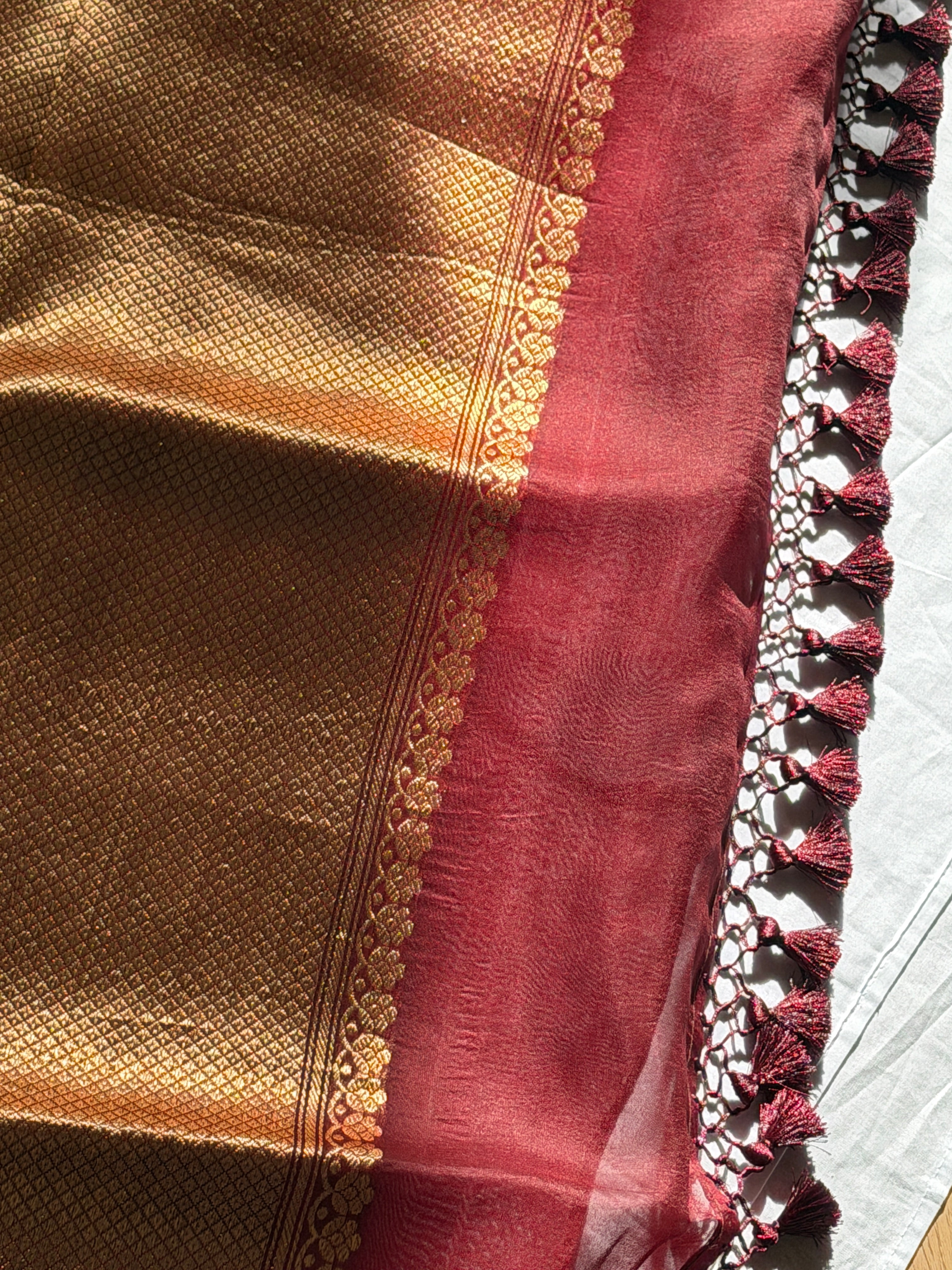 Banarasi Kora Organza Silk Saree
